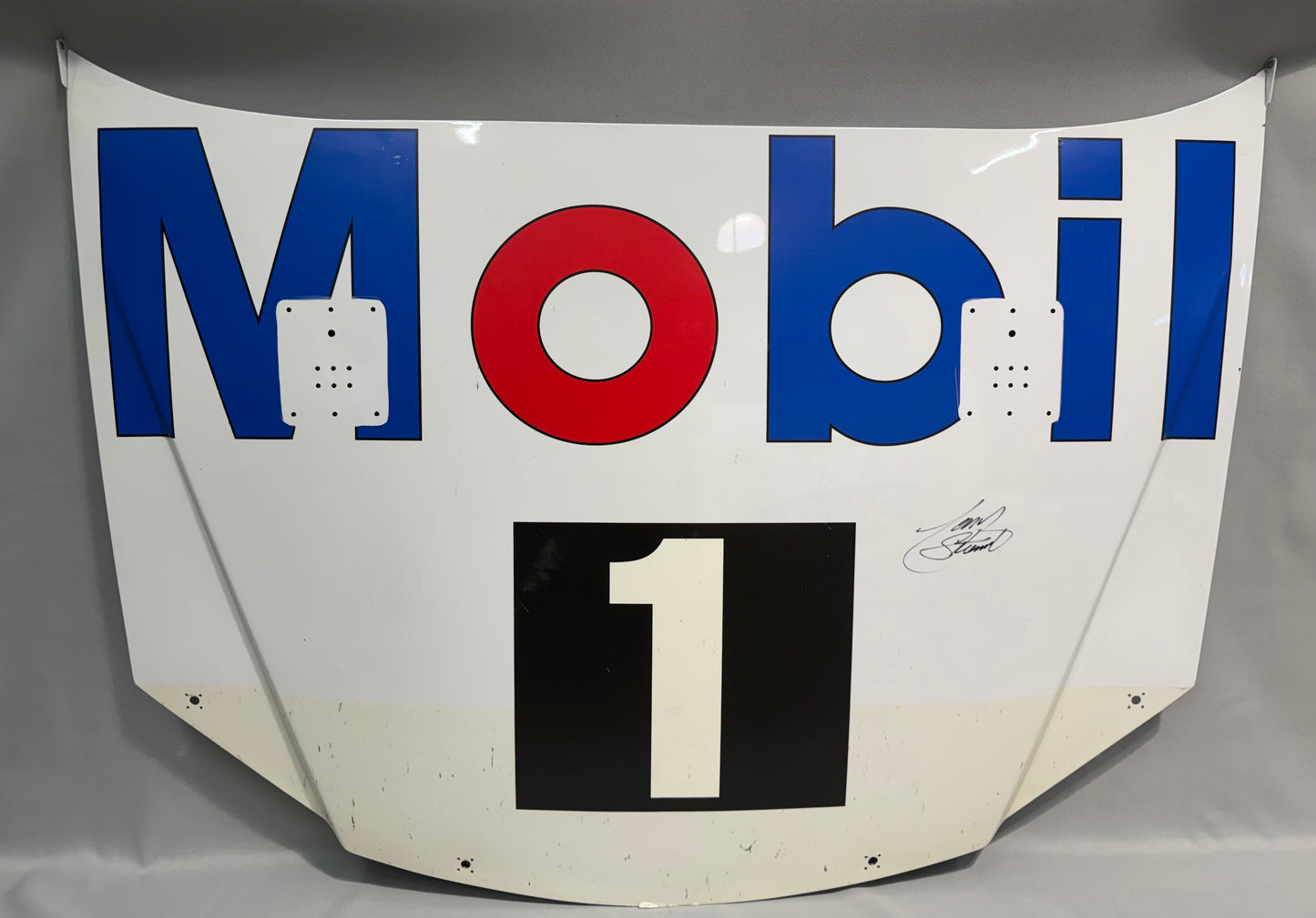 Tony Stewart #14 Mobil 1 Nascar Autographed Hood