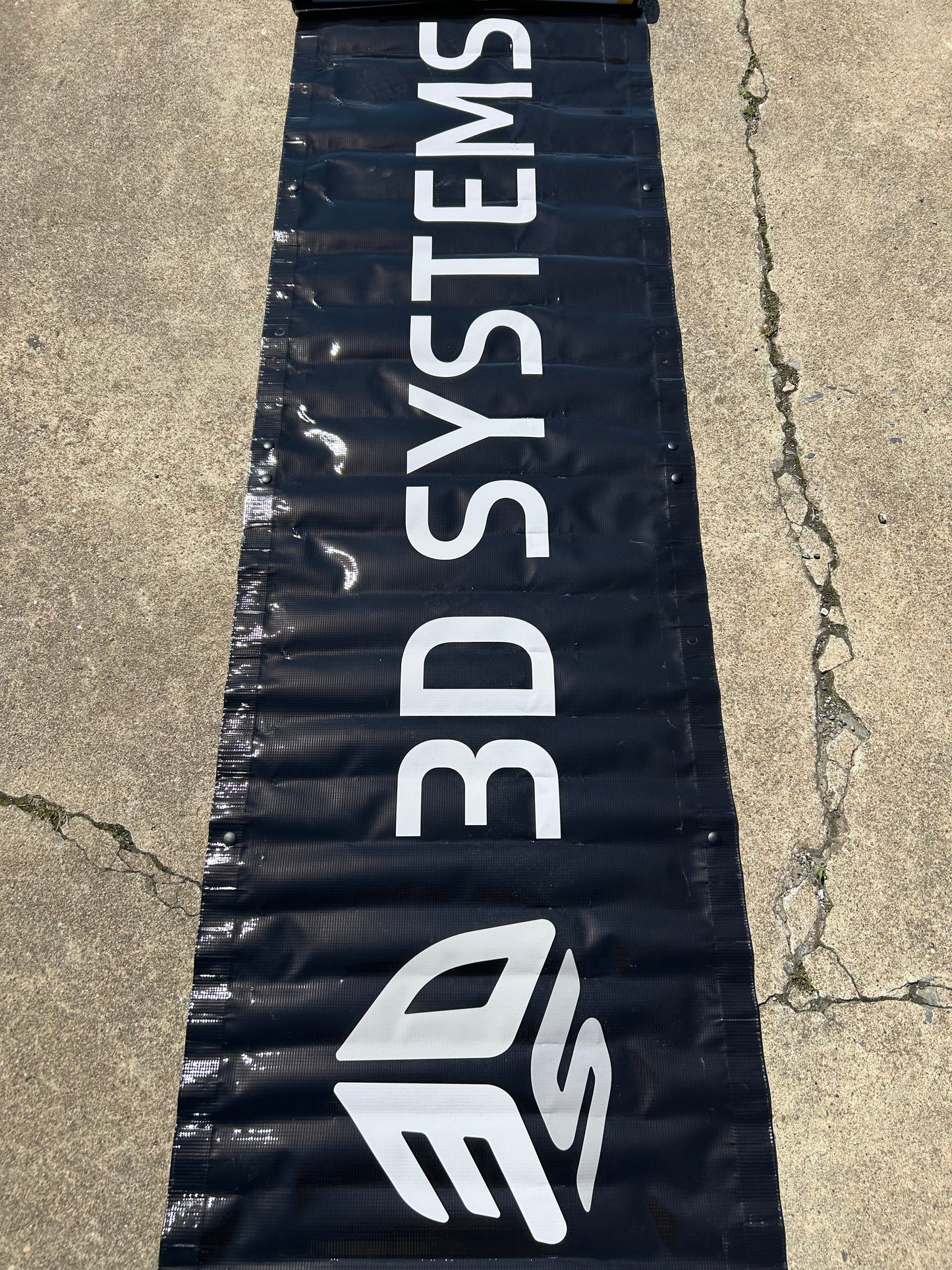 Cole Custer #00 2024 3D Systems Nascar Pit Box Riser Banner