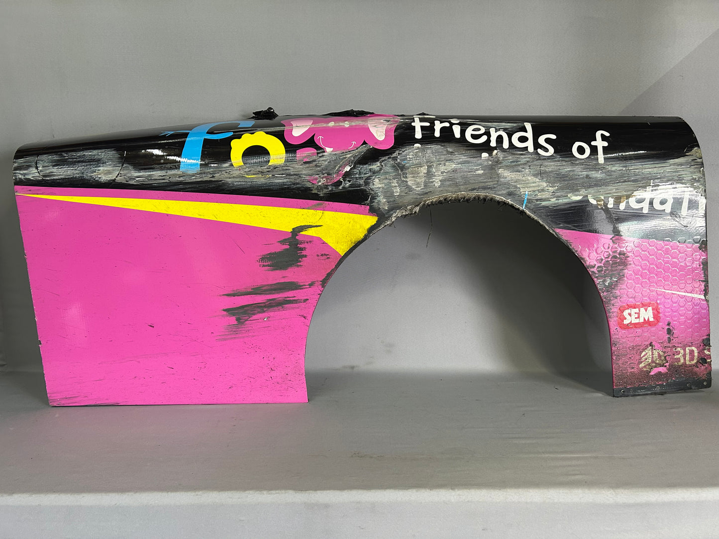 Sheldon Creed #00 2025 Atlanta Friends of Jaclyn Nascar Quarter Panel