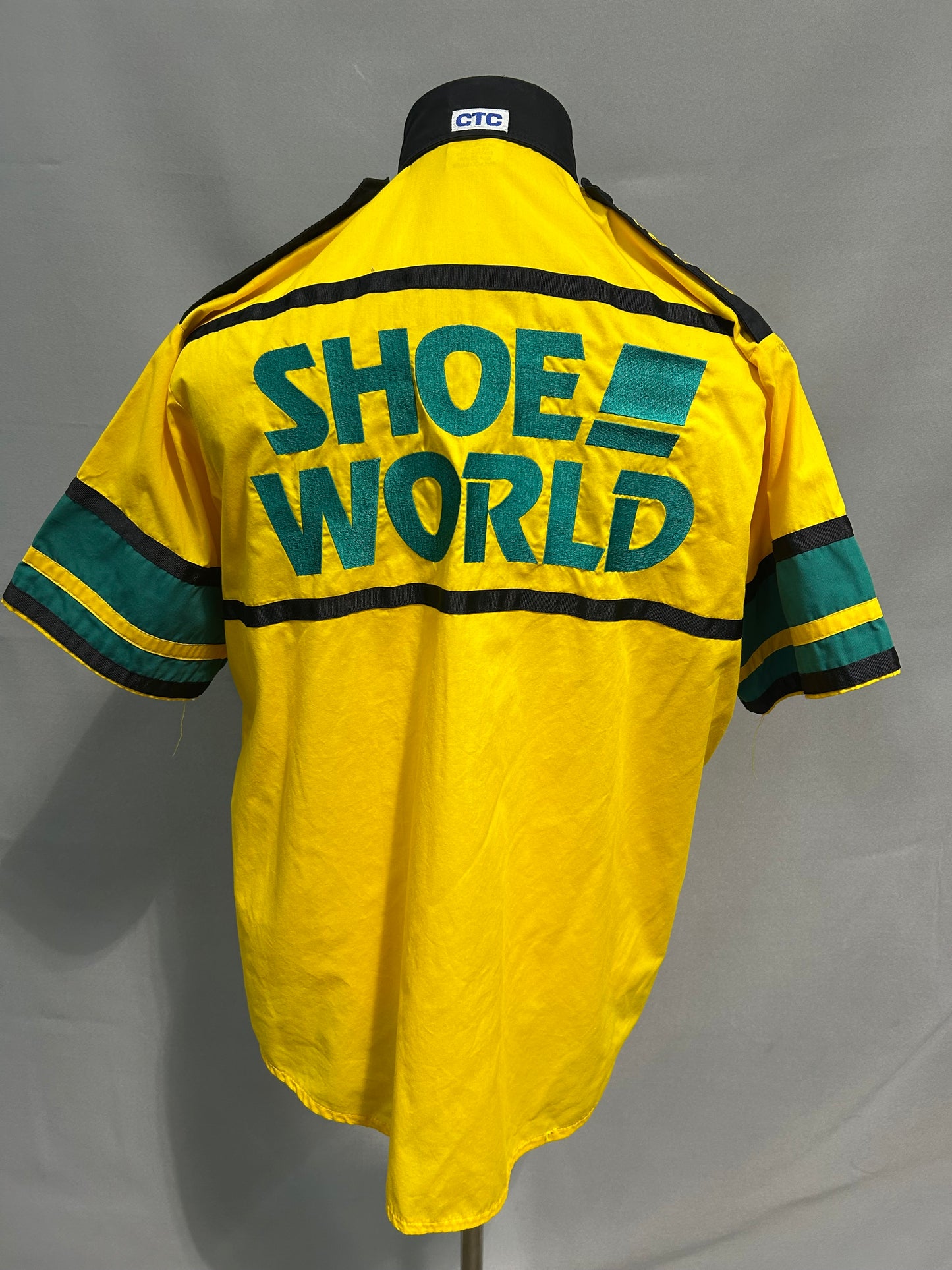 Dale Jarrett #32 Shoe World Nascar Pit Crew Shirt Size Large
