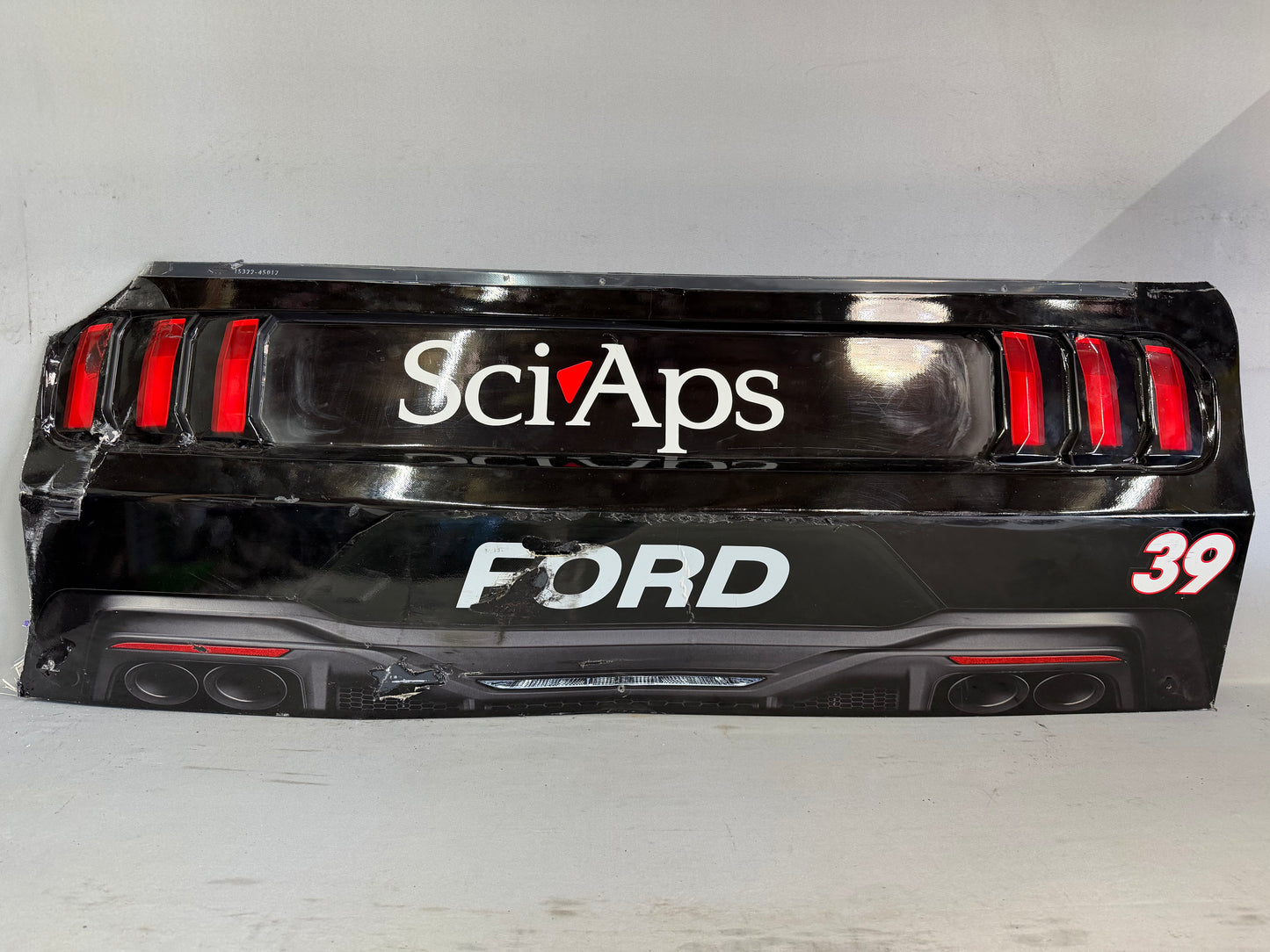 Ryan Sieg #39 2025 Sci Aps Nascar Rear Bumper