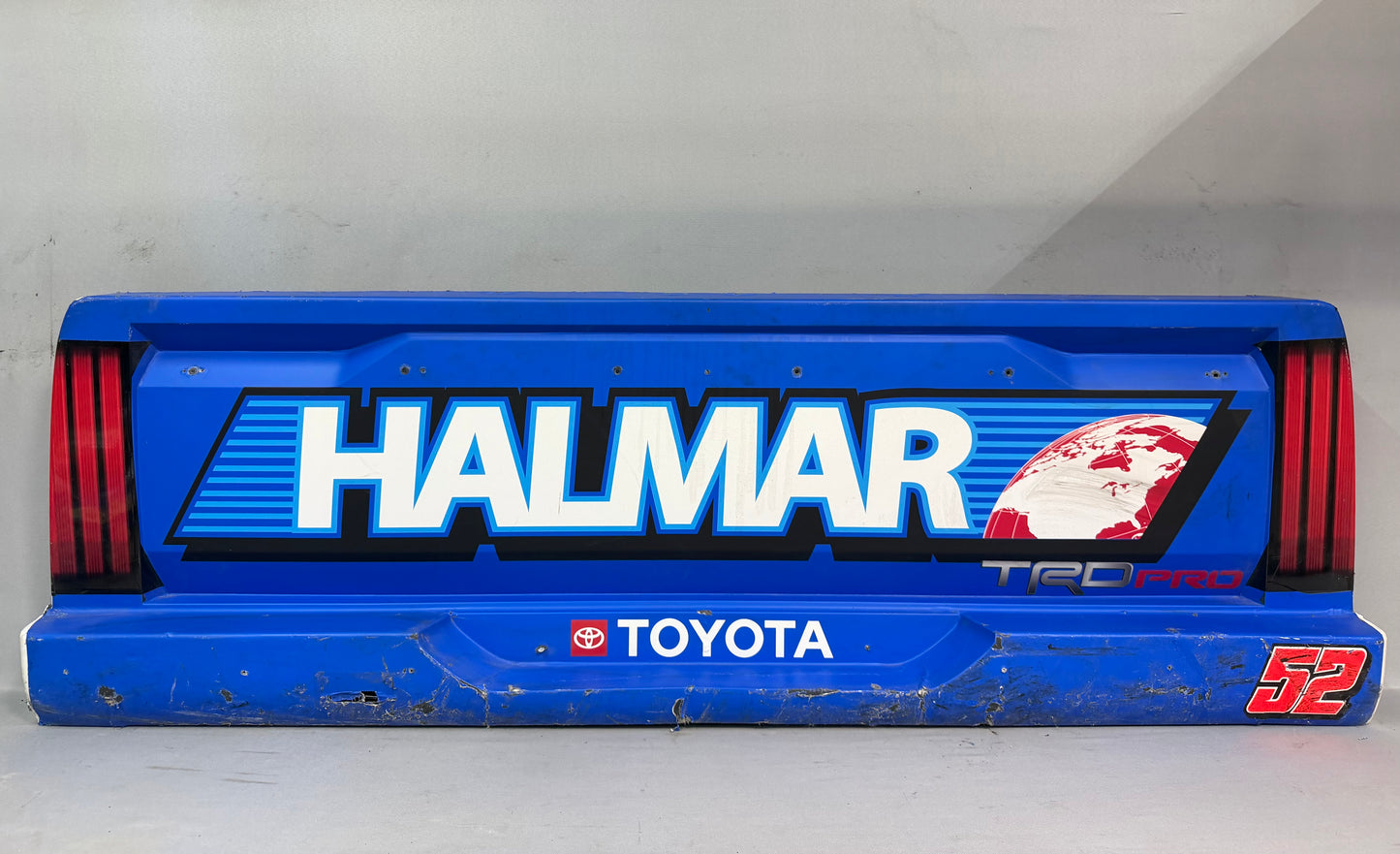 Kaden Honeycutt #52 2025 Halmar Nascar Rear Bumper