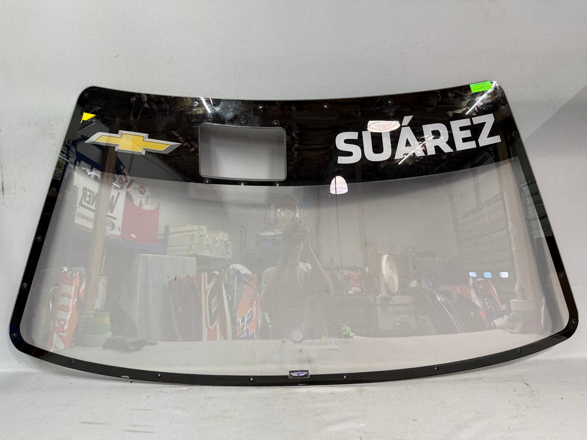 Daniel Suarez #7 2026 Watkins Glen Nascar Front Windshield