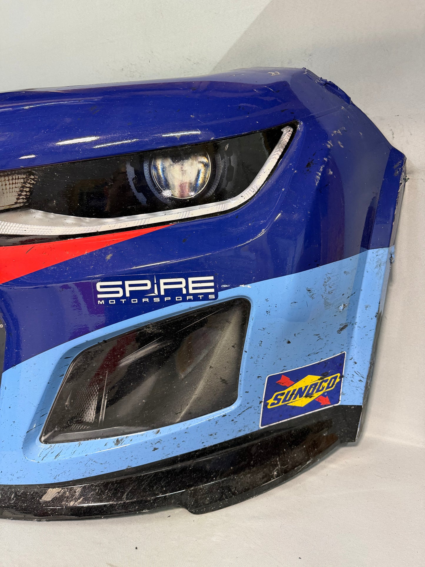 Carson Hocevar #77 2025 Richmond Delaware Life Nascar Front Nose