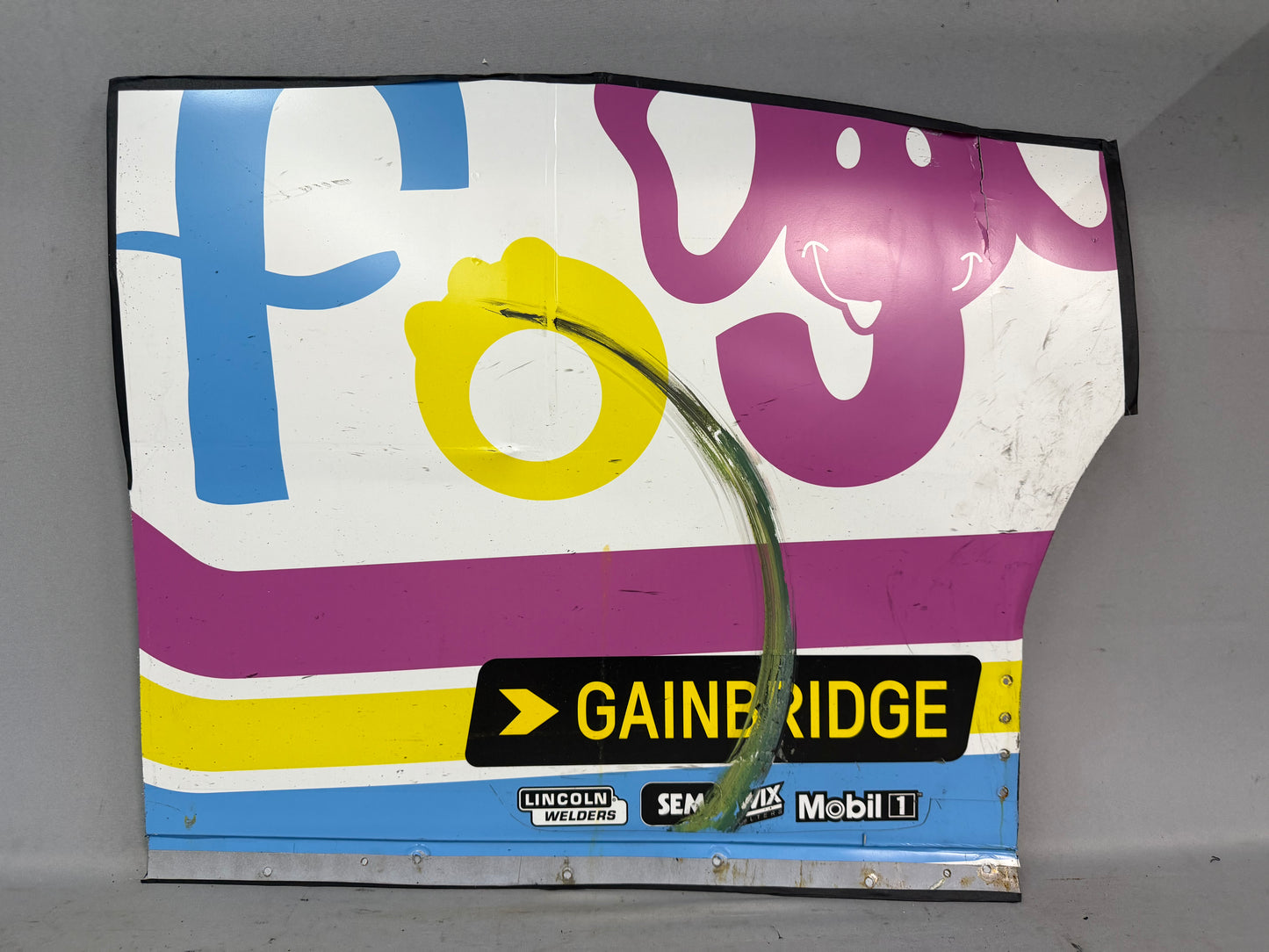 Connor Mosack #7 2026 Lime Rock Friends Of Jaclyn Nascar Quarter Panel