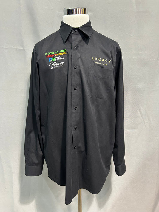 John Hunter Nemechek #42 Nascar Team Issued Button Up Dress Shirt Size XL Tall