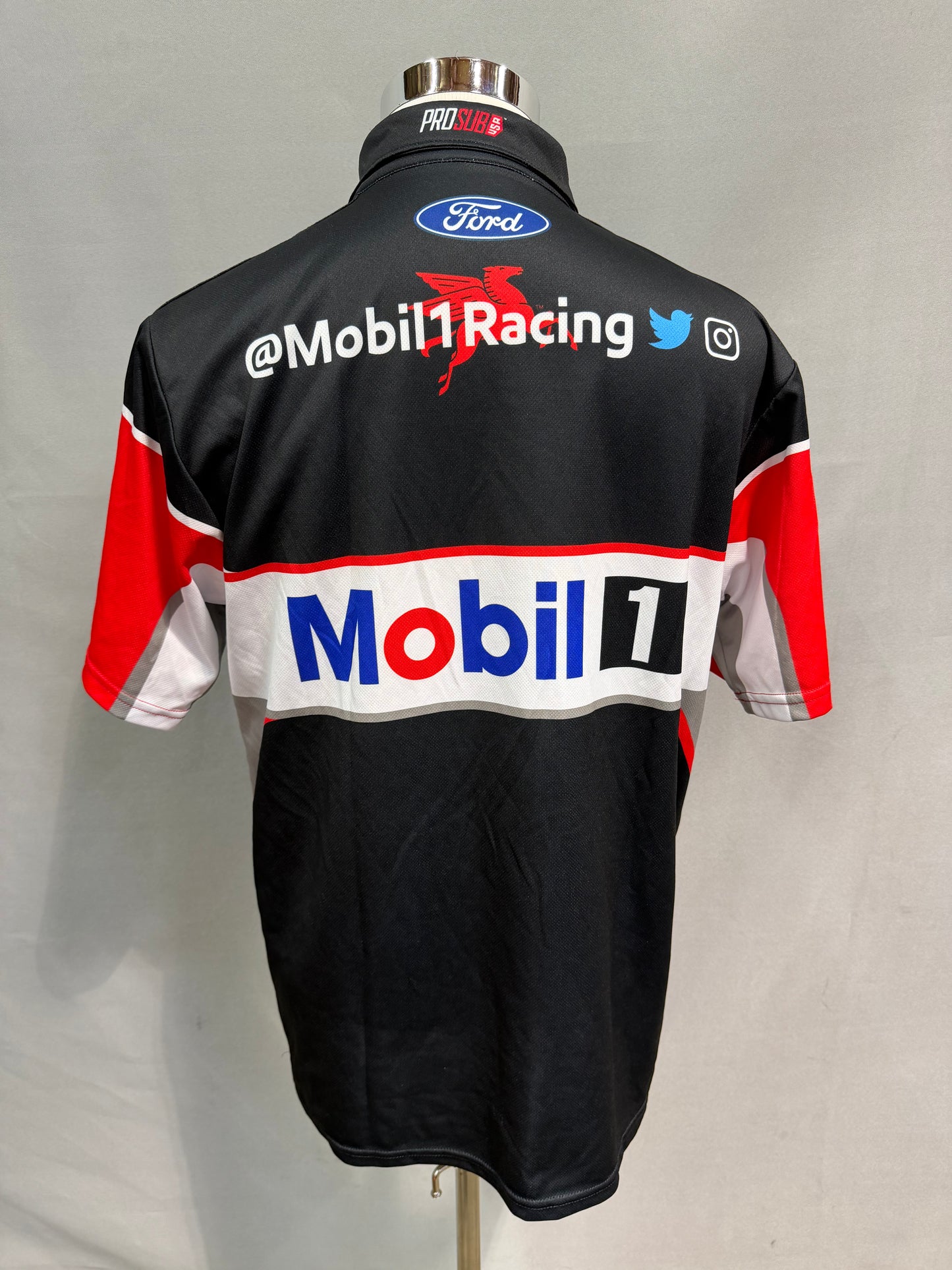 Kevin Harvick #4 2023 Mobil 1 Nascar Crew Shirt Size Large