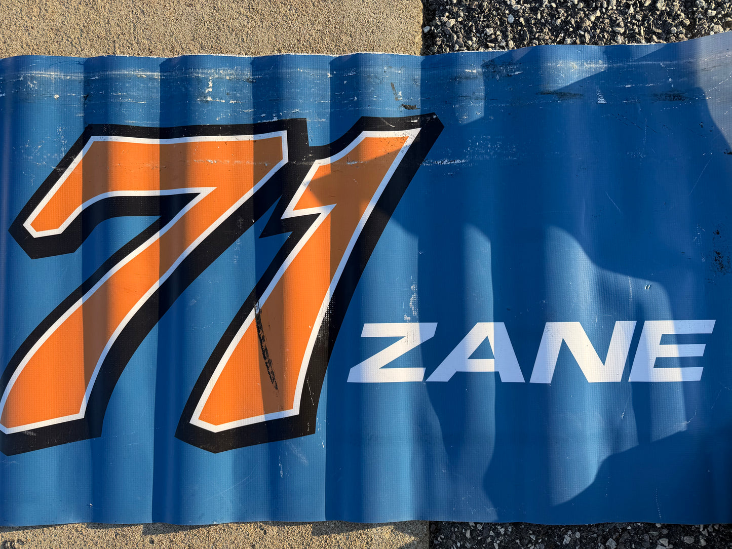 Zane Smith #71 2024 Focused Health Nascar Pit Wall Banner