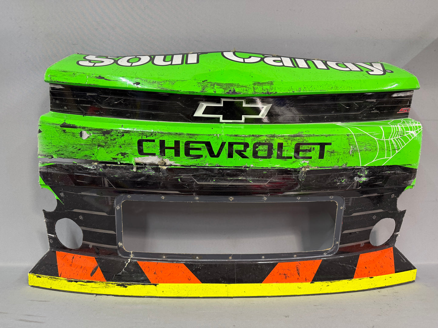 Brennan Poole #44 2025 Martinsville Toxic Waste Nascar Nose Center
