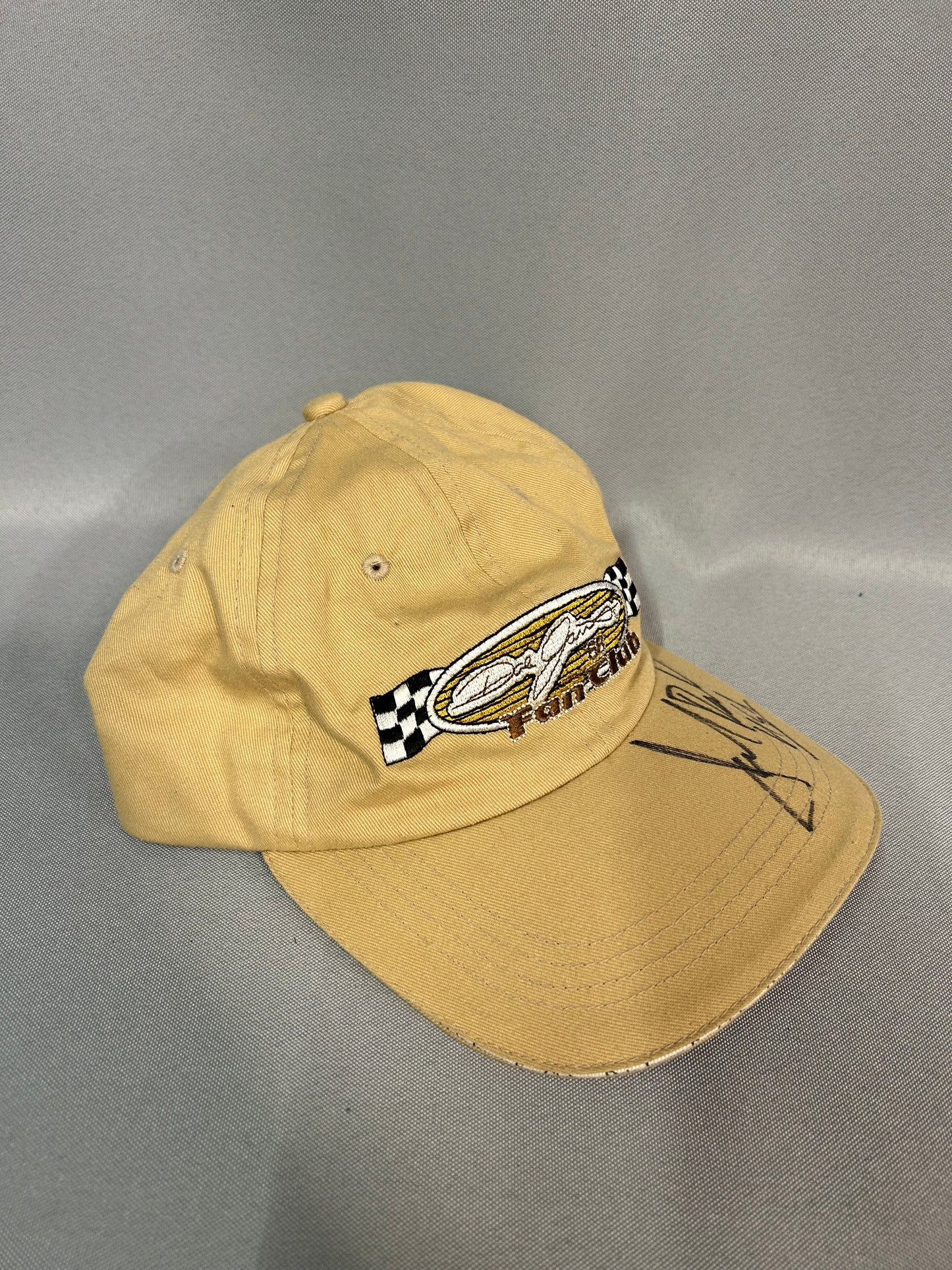 Dale Jarrett Fan Club Autographed by Jack Roush Nascar Hat