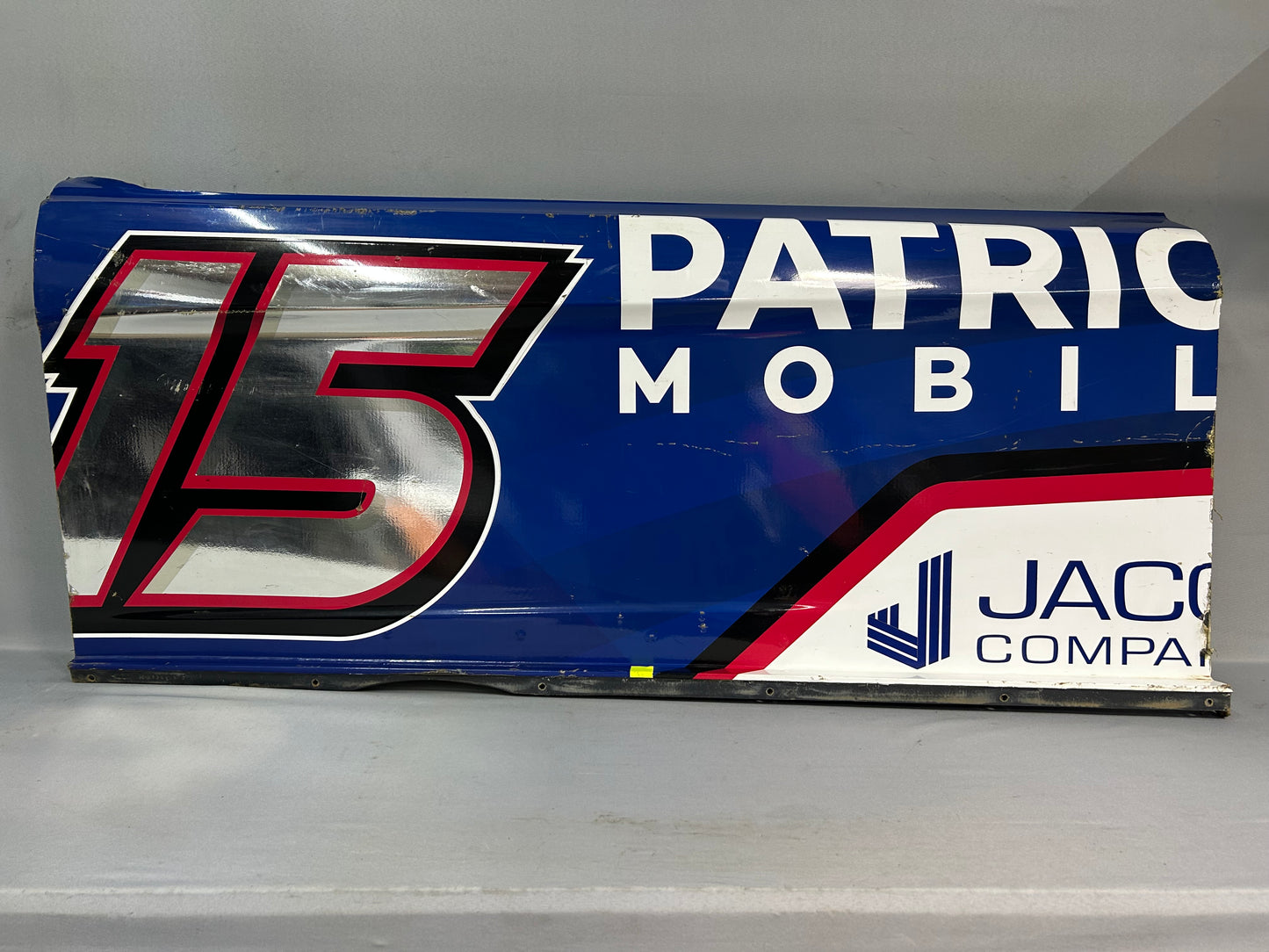 JJ Yeley #15 2023 Patriot Mobile Nascar Door Panel