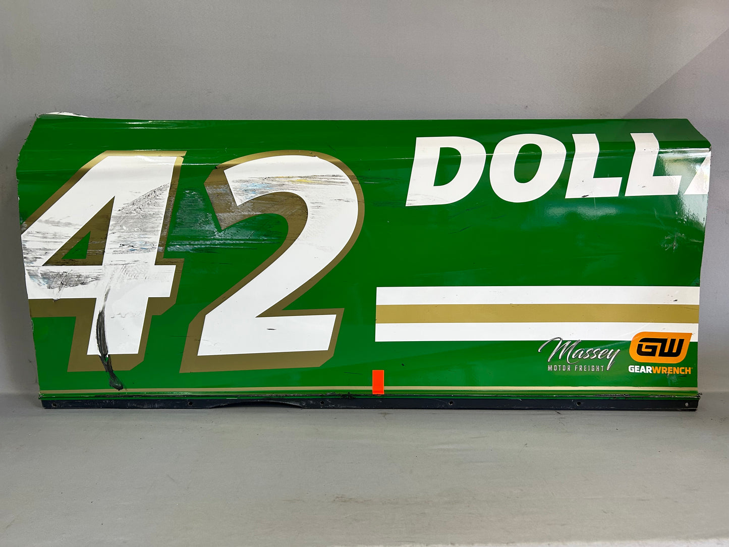 John Hunter Nemechek #42 2025 Chicago Dollar Tree Nascar Door Panel