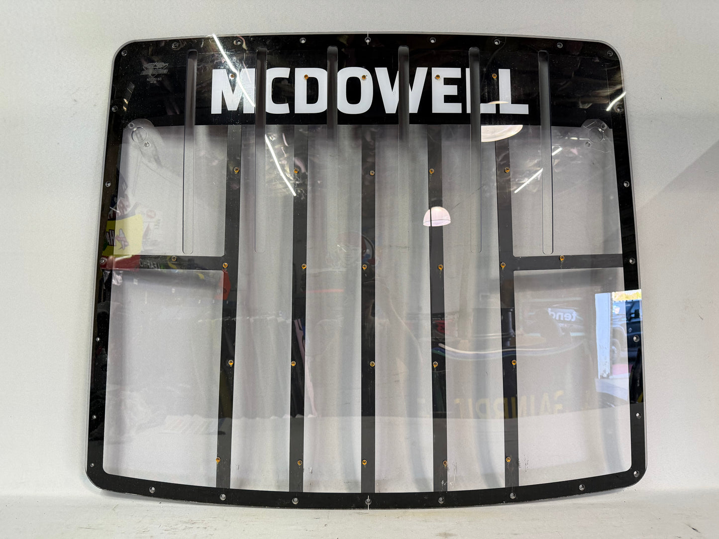 Michael McDowell #71 2025 Nascar Rear Windshield