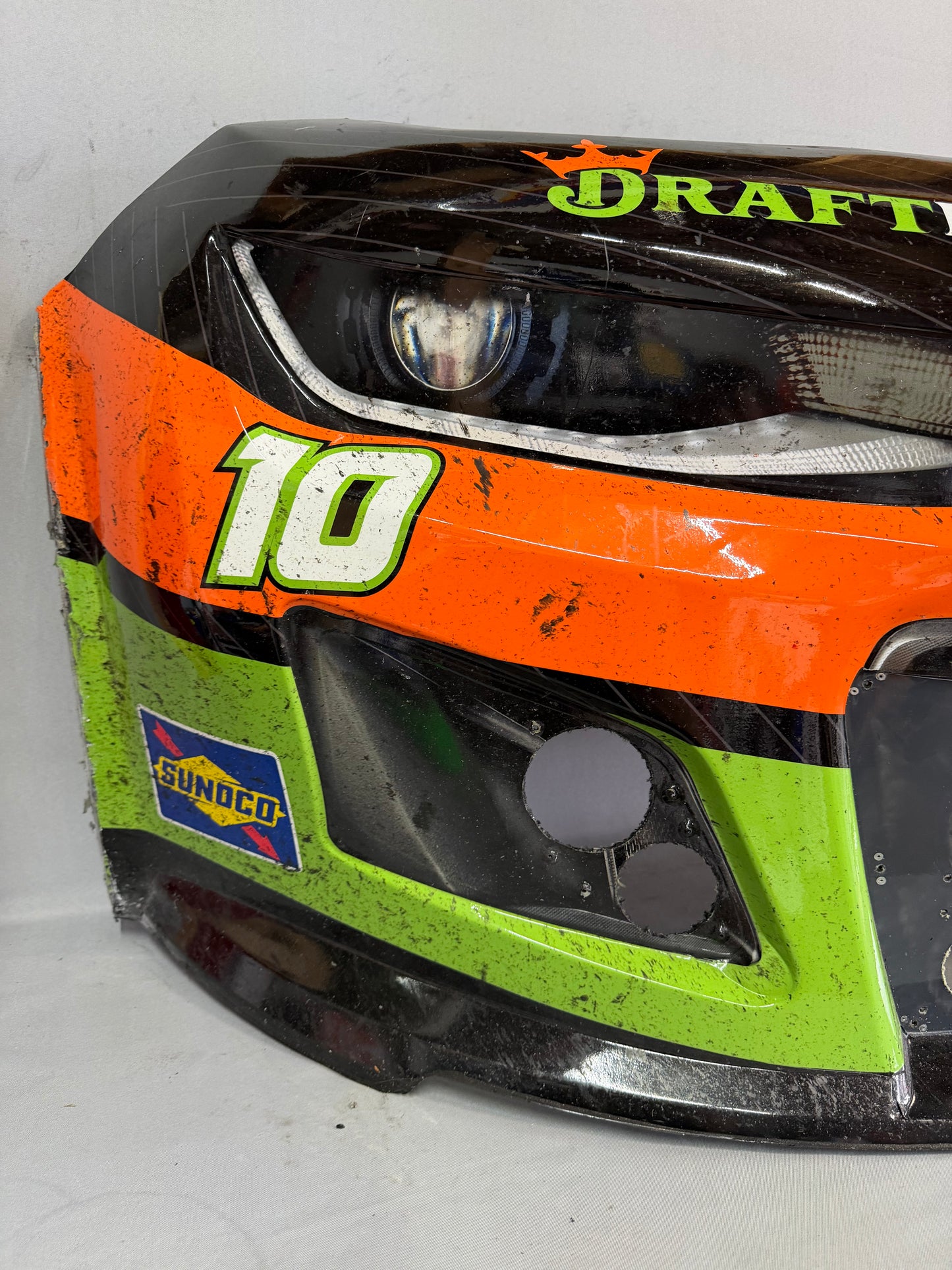 Ty Dillon #10 2025 WWTR Gateway Draft Kings Nascar Front Nose