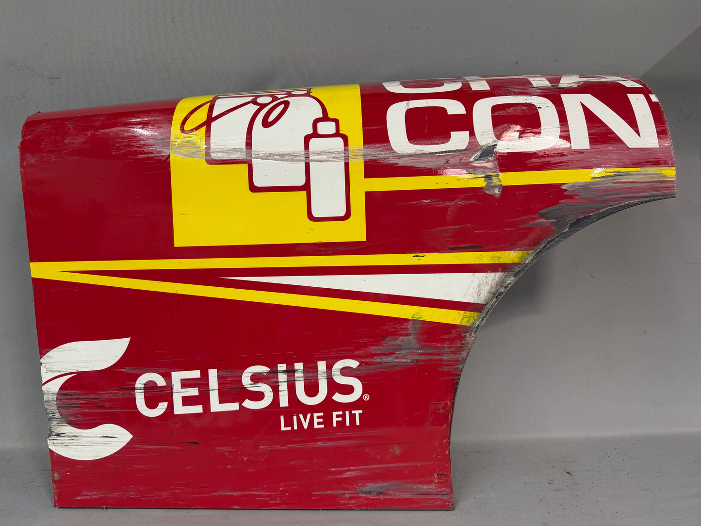 Daniel Dye #10 2025 Champion Container Nascar Partial Quarter Panel