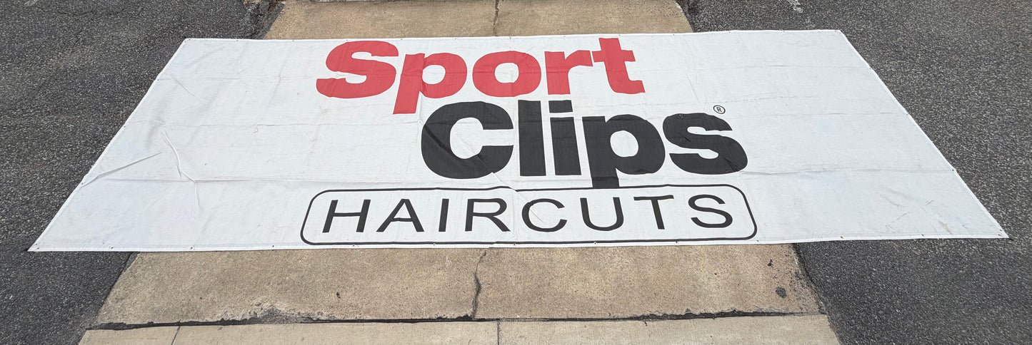 Sport Clips SRX Series Trackside Sponsor Banner