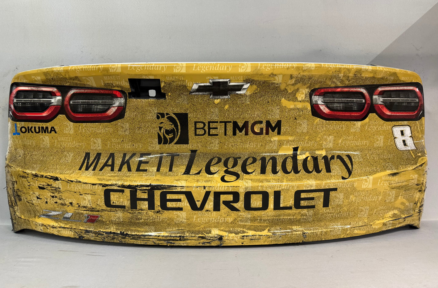 Kyle Busch #8 2025 Martinsville Bet MGM Nascar Rear Bumper