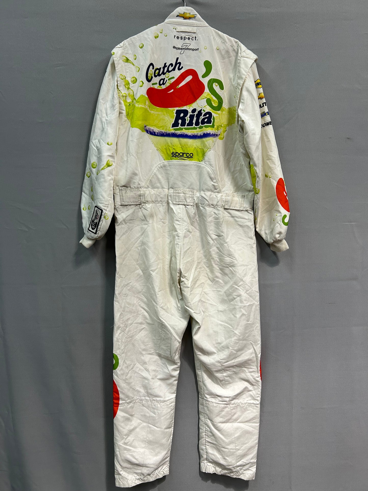 Corey Lajoie #7 2024 Chilis Catch A Rita Nascar Crew Firesuit C-50 W-44 L-32