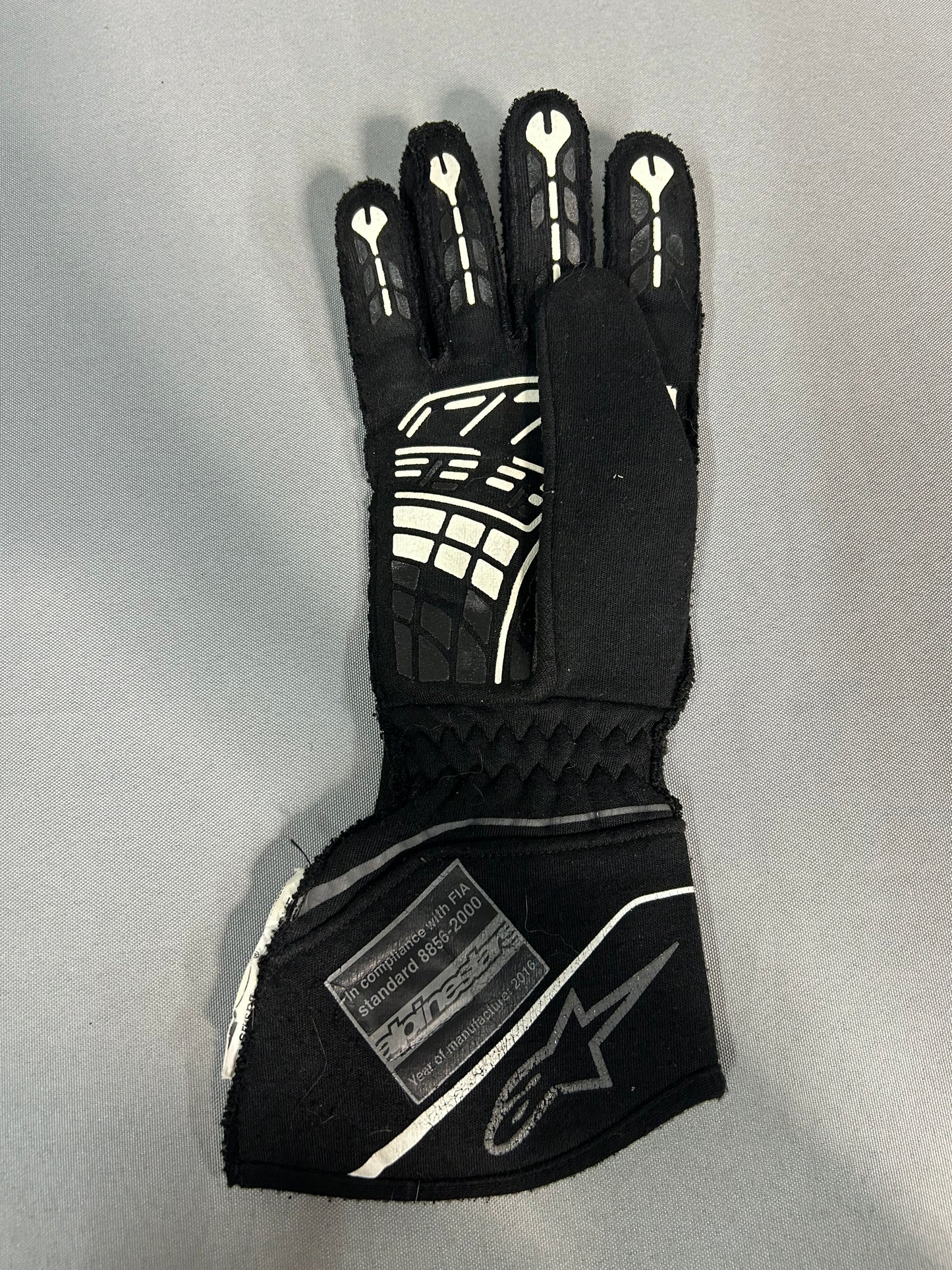 Aric Almirola #43 2016 Autographed Smithfield Nascar Driver Glove