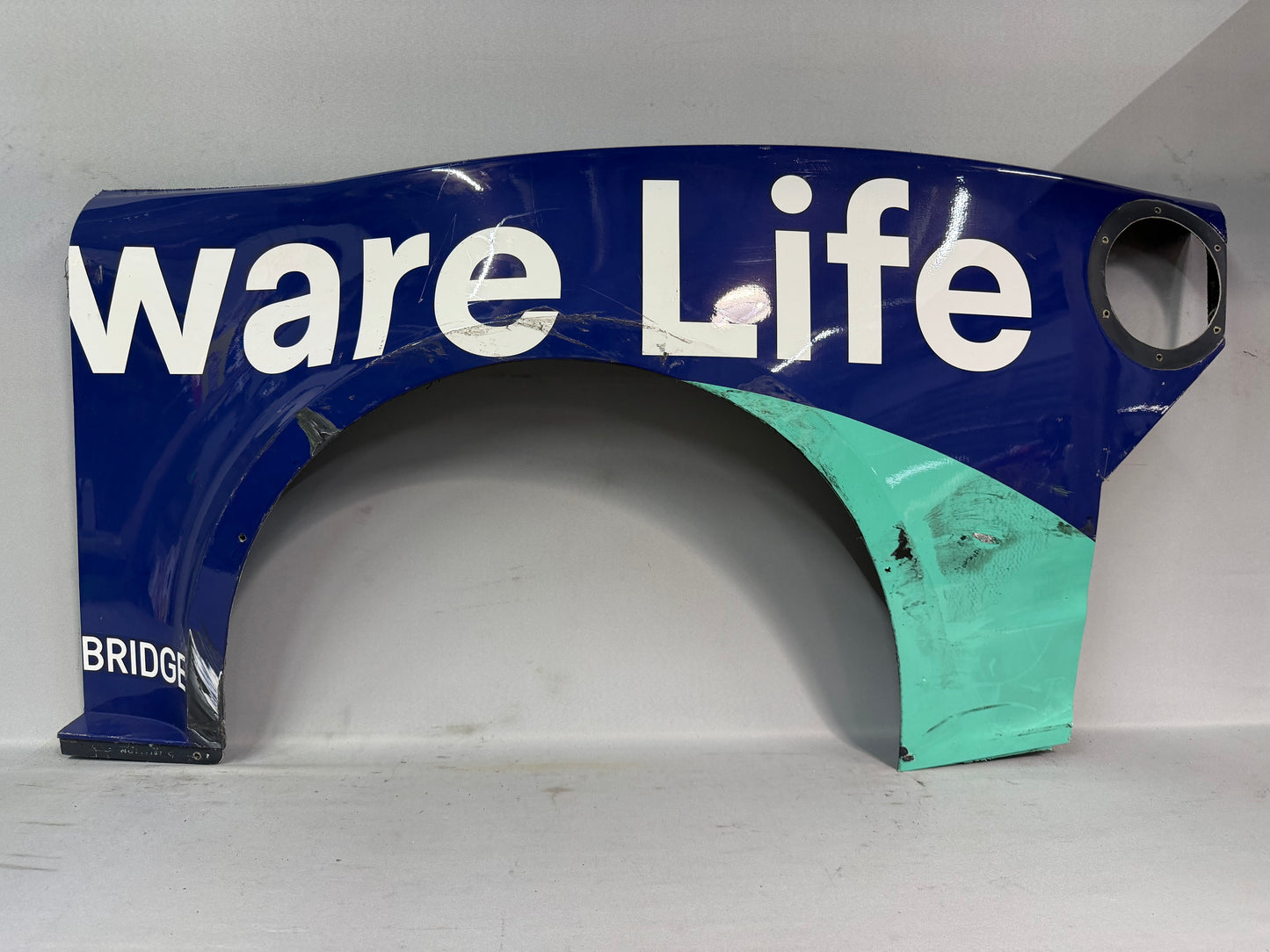 Michael McDowell #71 2025 Wilkesboro All Star Delaware Life Nascar Quarter Panel