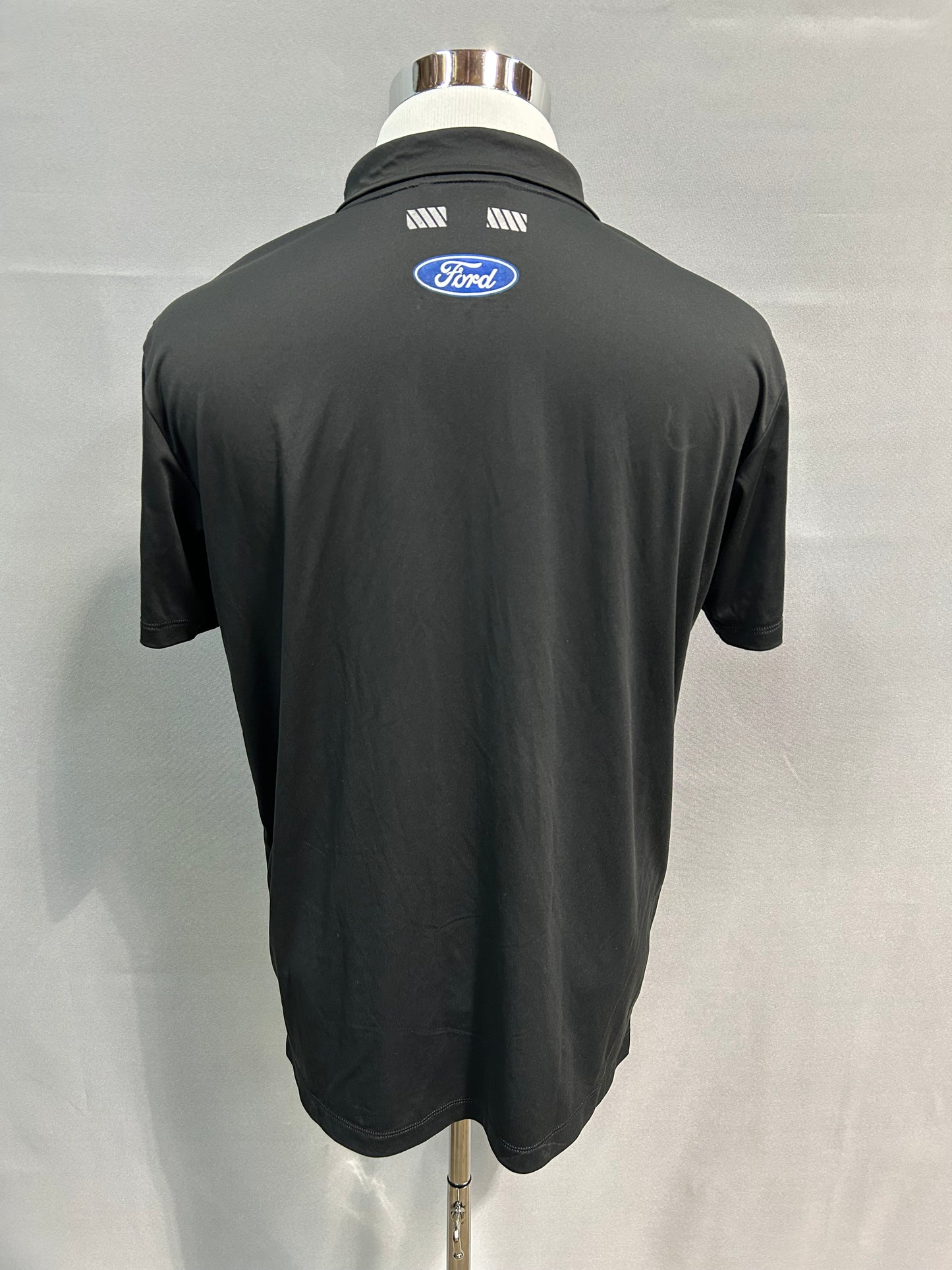 Stewart Haas Racing 2024 Nascar Team Issued Truewerk Black Polo
