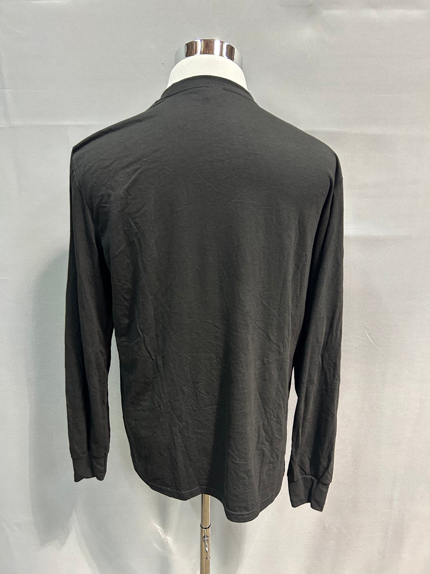 Stewart Haas Racing 2023 Nascar Team Issued District Long Sleeve Black T Shirt Size Large