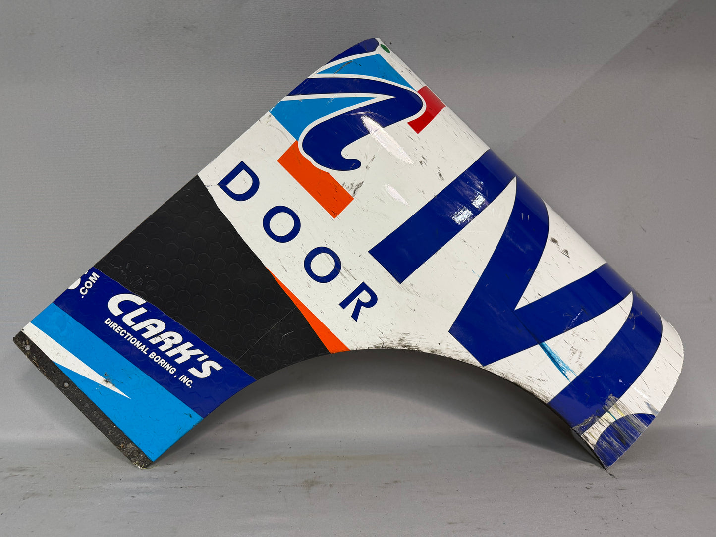 Brennan Poole #44 2025 Macc Door Systems Nascar Partial Quarter Panel
