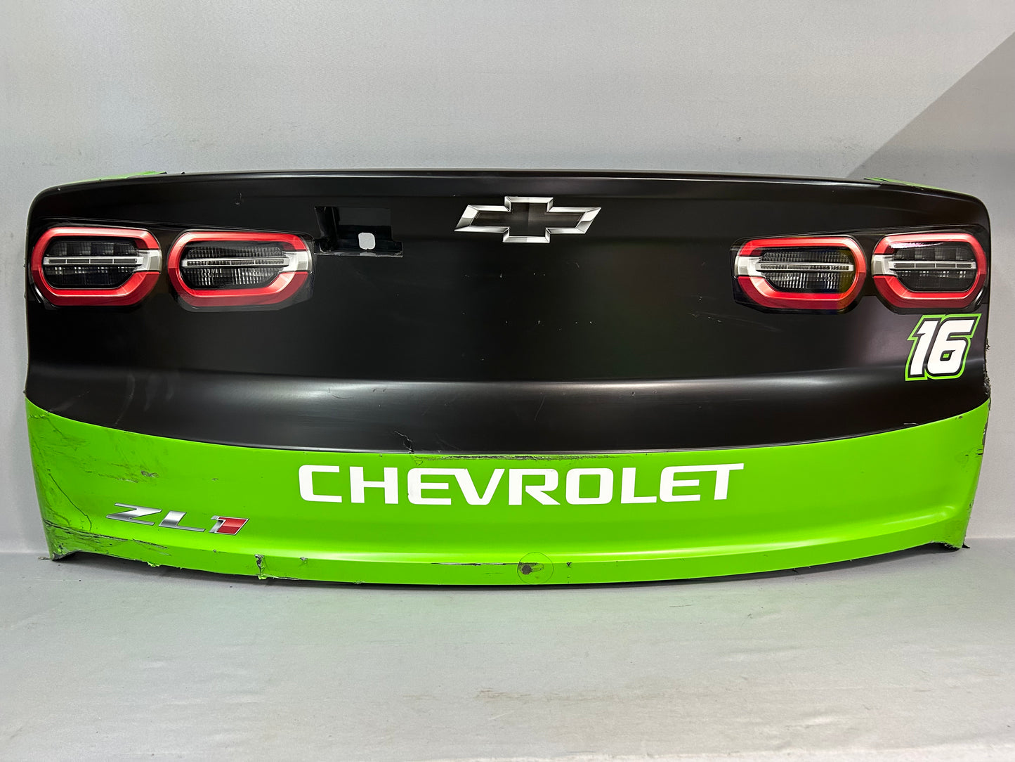 AJ Allmendinger #16 2025 Bristol Grizzly Nascar Rear Bumper