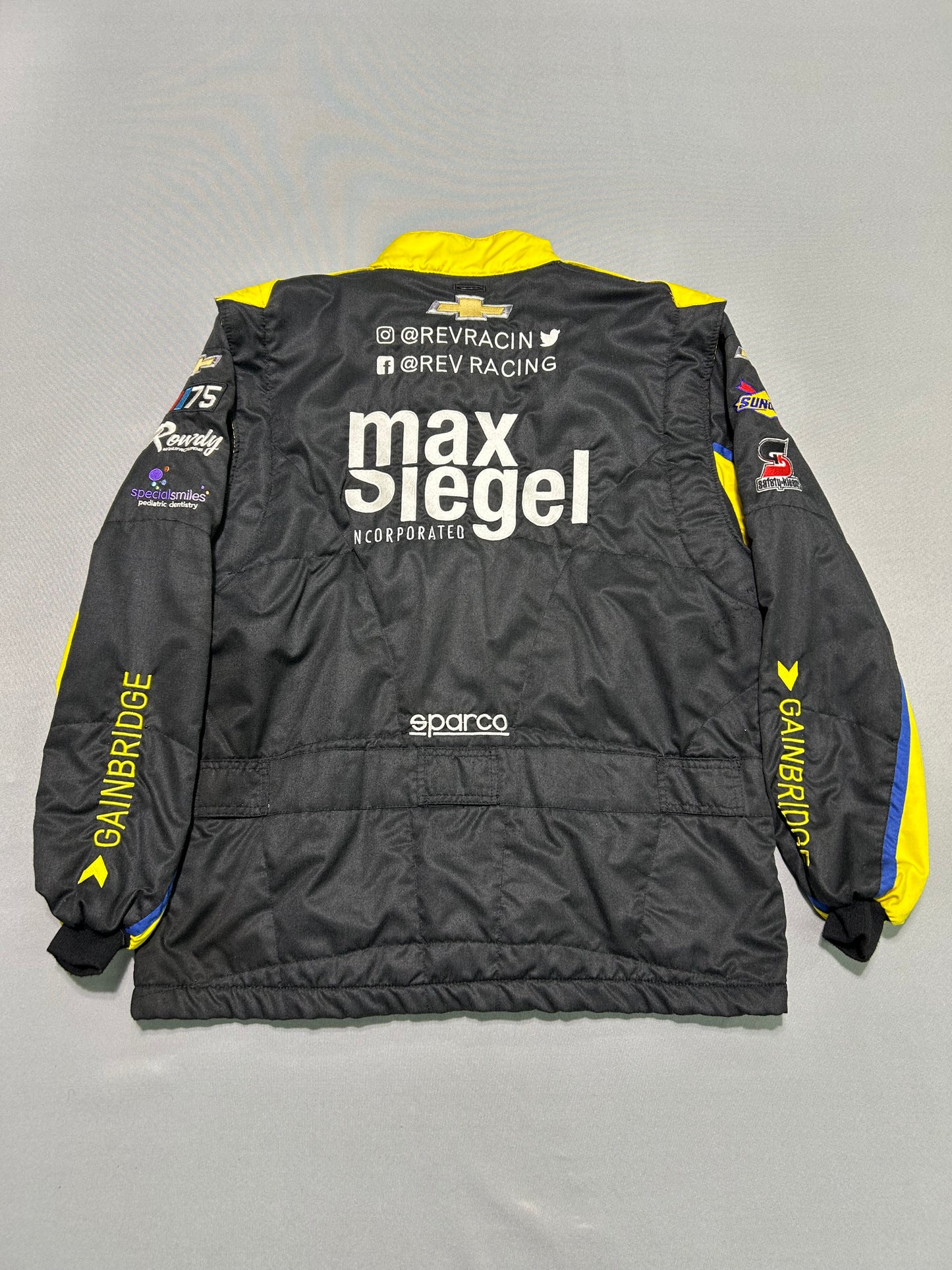 Nick Sanchez #2 2023 Gainbridge Nascar 2 Piece Crew Firesuit C-48 W-34 L-31