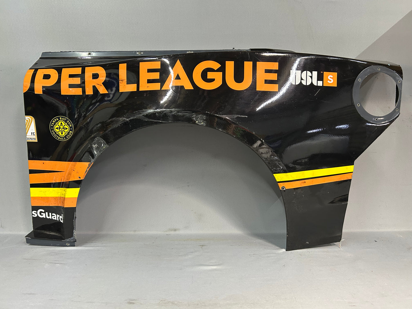 Justin Haley #7 2025 Richmond Gainbridge Super League Nascar Quarter Panel