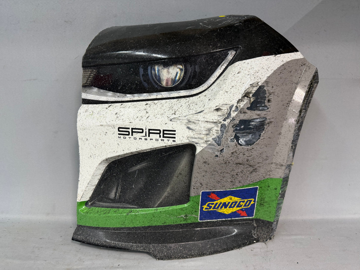 Justin Haley #7 2025 Kansas Nations Guard Nascar Nose Corner