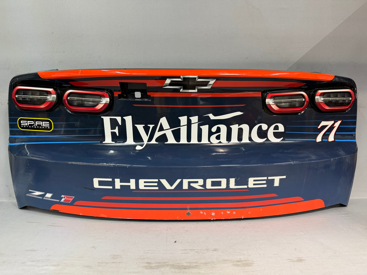 Michael McDowell #71 2026 Daytona 2 Fly Alliance Nascar Rear Bumper