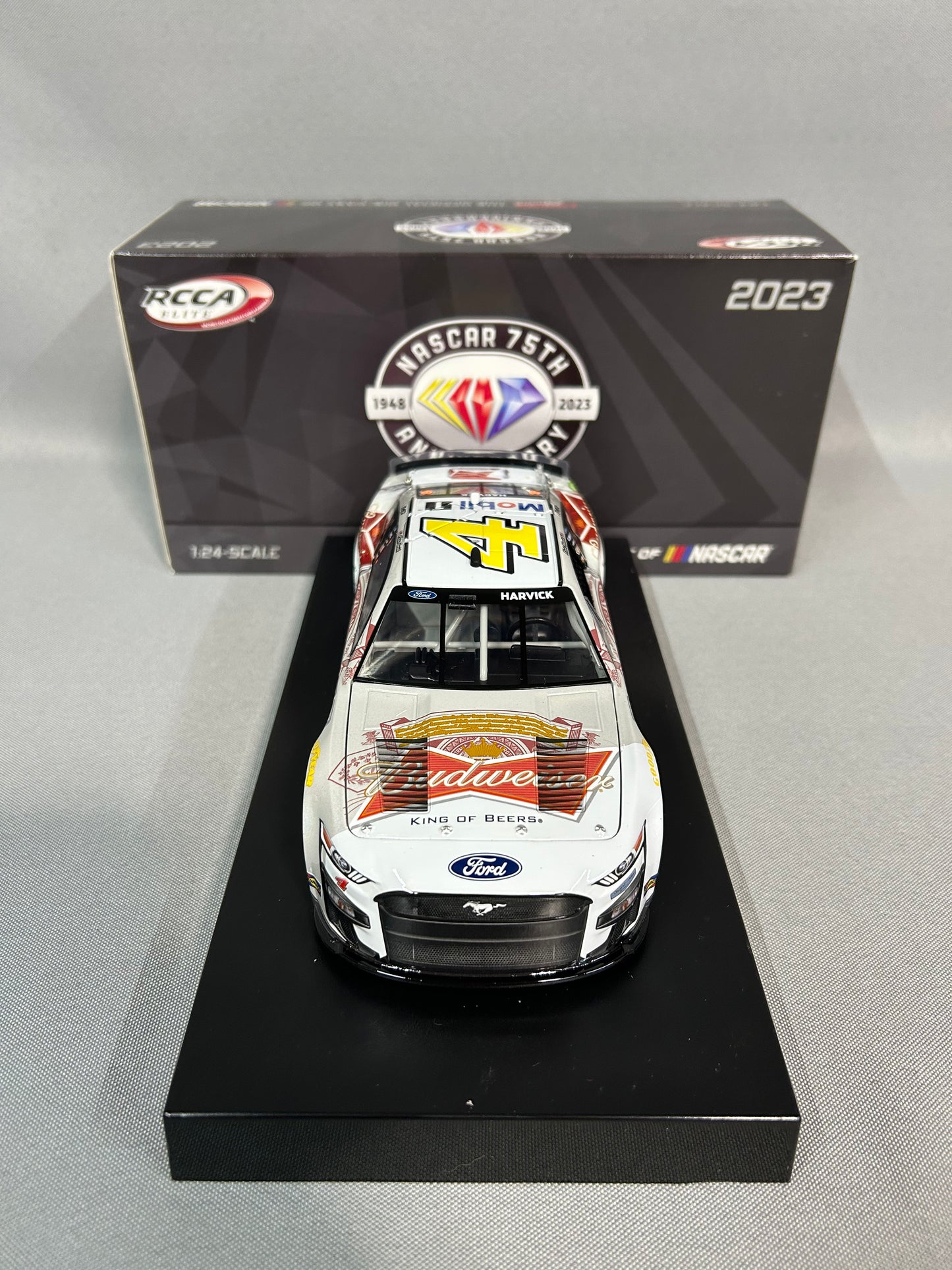 Kevin Harvick #4 2023 Budweiser Diamond Elite Nascar Diecast