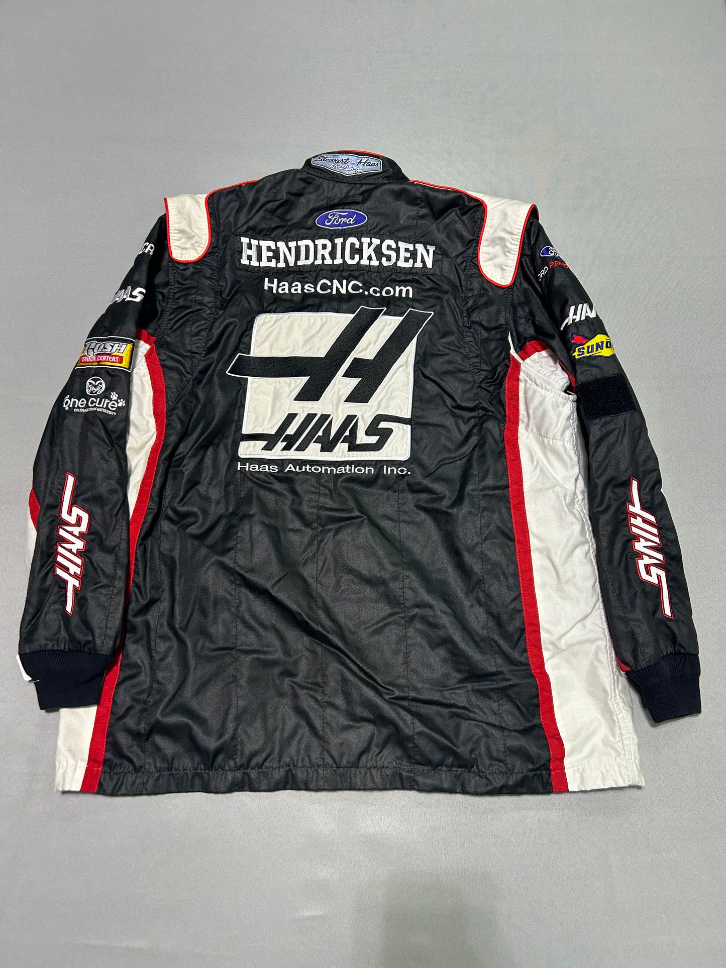 Clint Bowyer #14 Haas Automation Nascar 2 Piece Crew Firesuit C-48 W-36 L-32