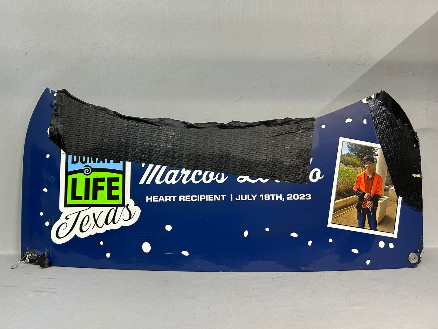 Patrick Emerling #53 2023 Texas Space Beans Coffee Nascar Decklid