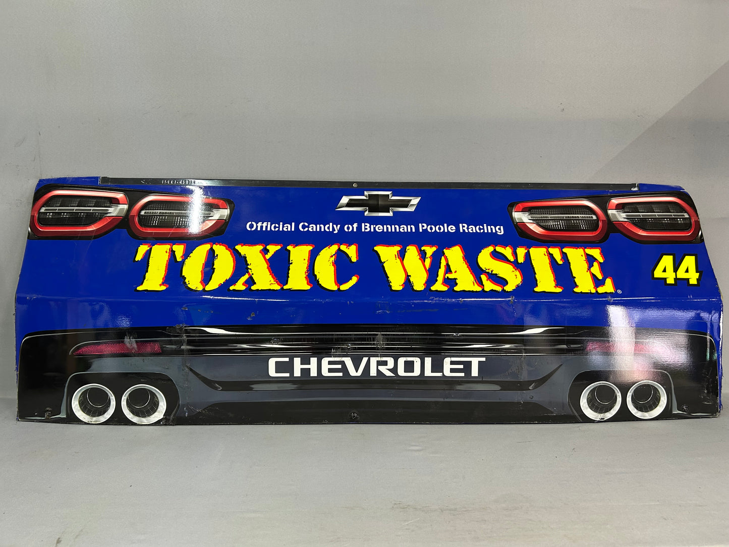 Brennan Poole #44 2025 Toxic Waste Nascar Rear Bumper
