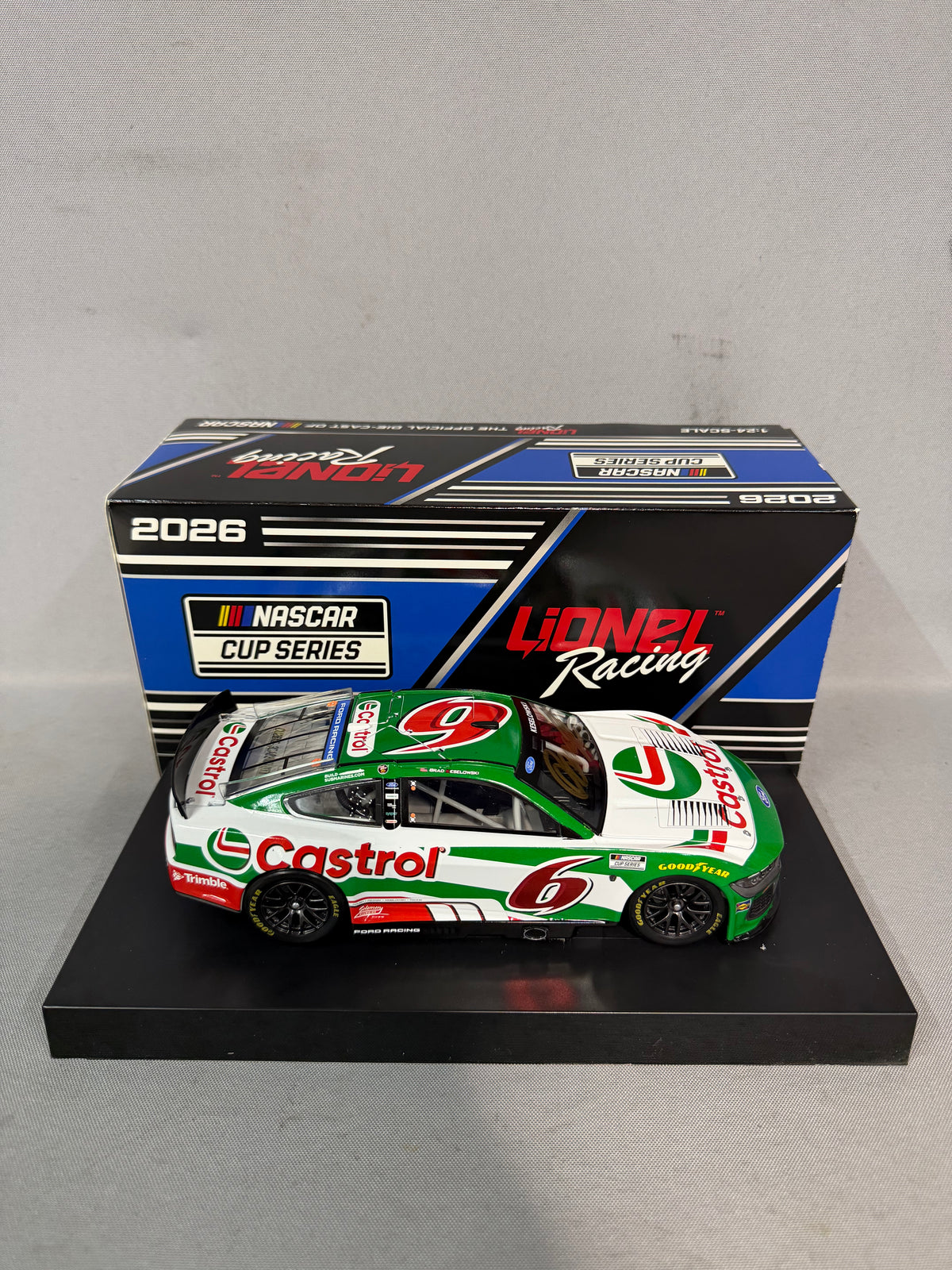 Brad Keselowski #6 2026 Castrol Tribute Nascar Autographed Diecast