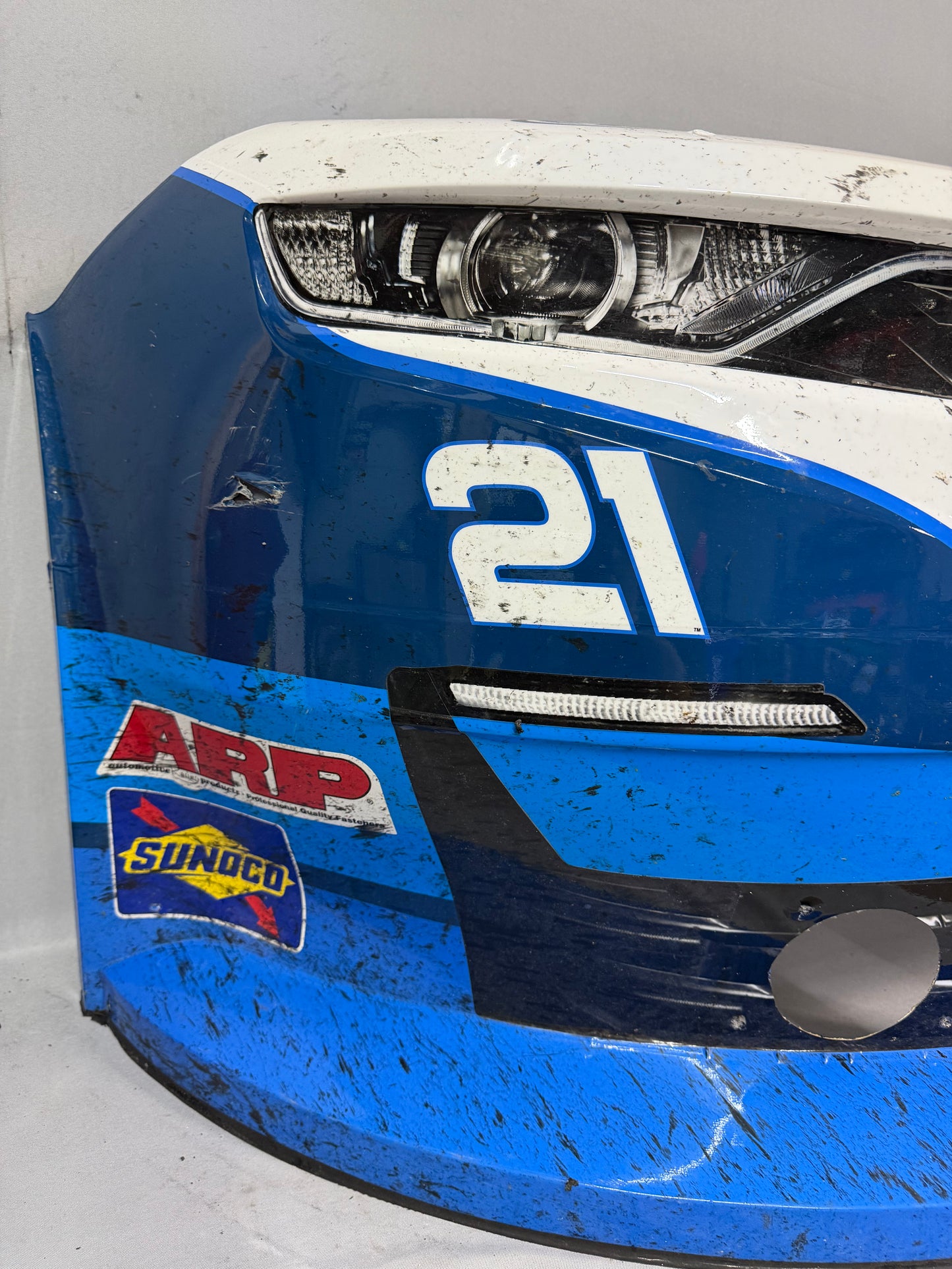 Austin Hill #21 2025 WWTR Gateway Bennett Transportation Nascar Front Nose