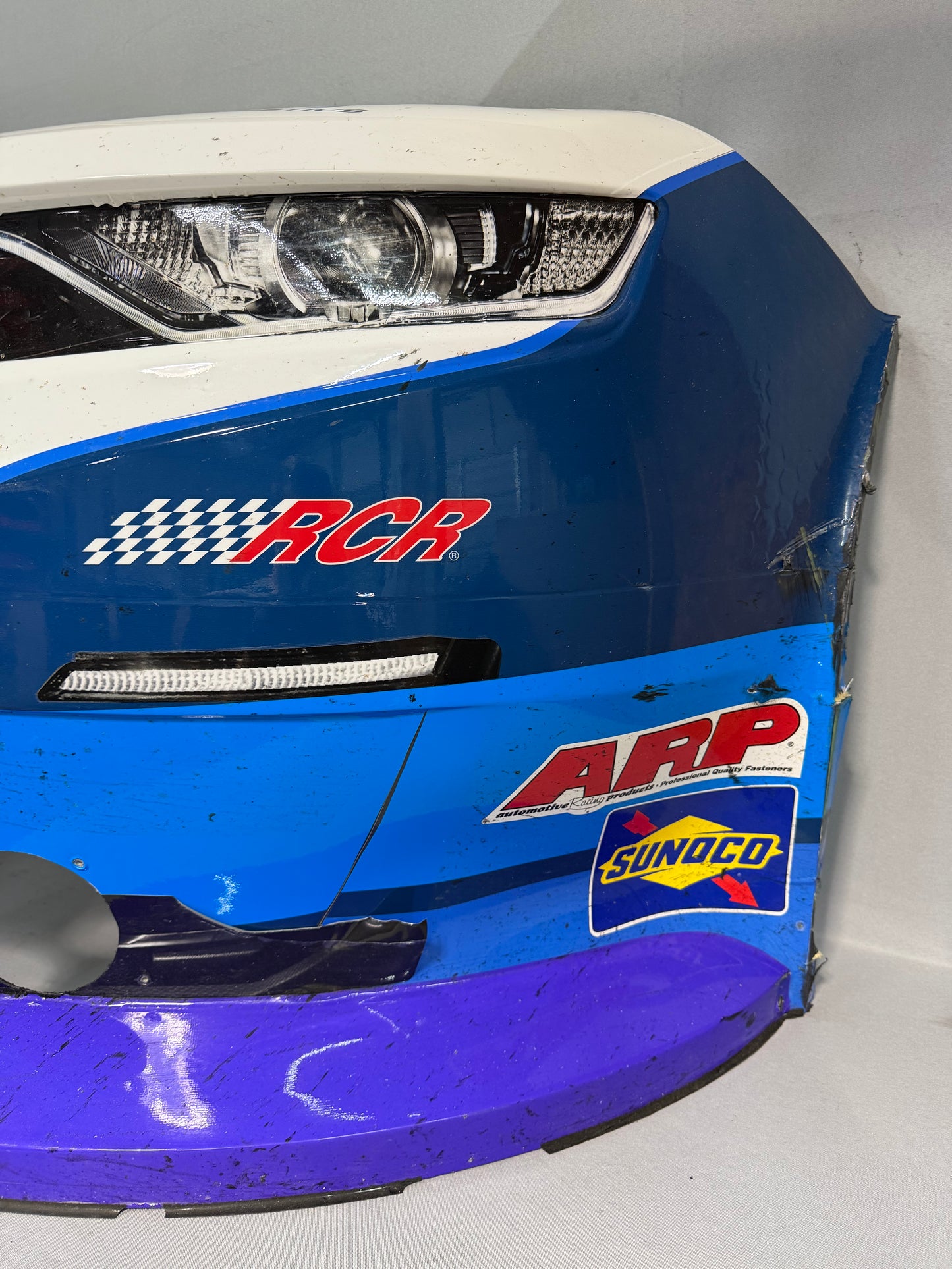 Austin Hill #21 2025 Charlotte Roval Bennett Transportation Nascar Front Nose