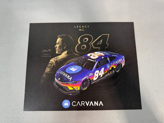 Jimmie Johnson #84 2024 Phoenix Carvana Desert Sunrise Nascar Hero Card