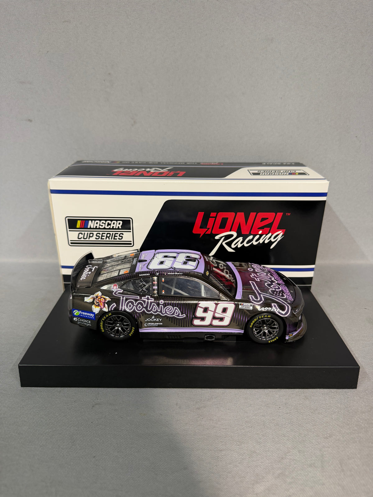 Daniel Suarez #99 2024 Tootsies Orchid Lounge Color Chrome Nascar Diecast