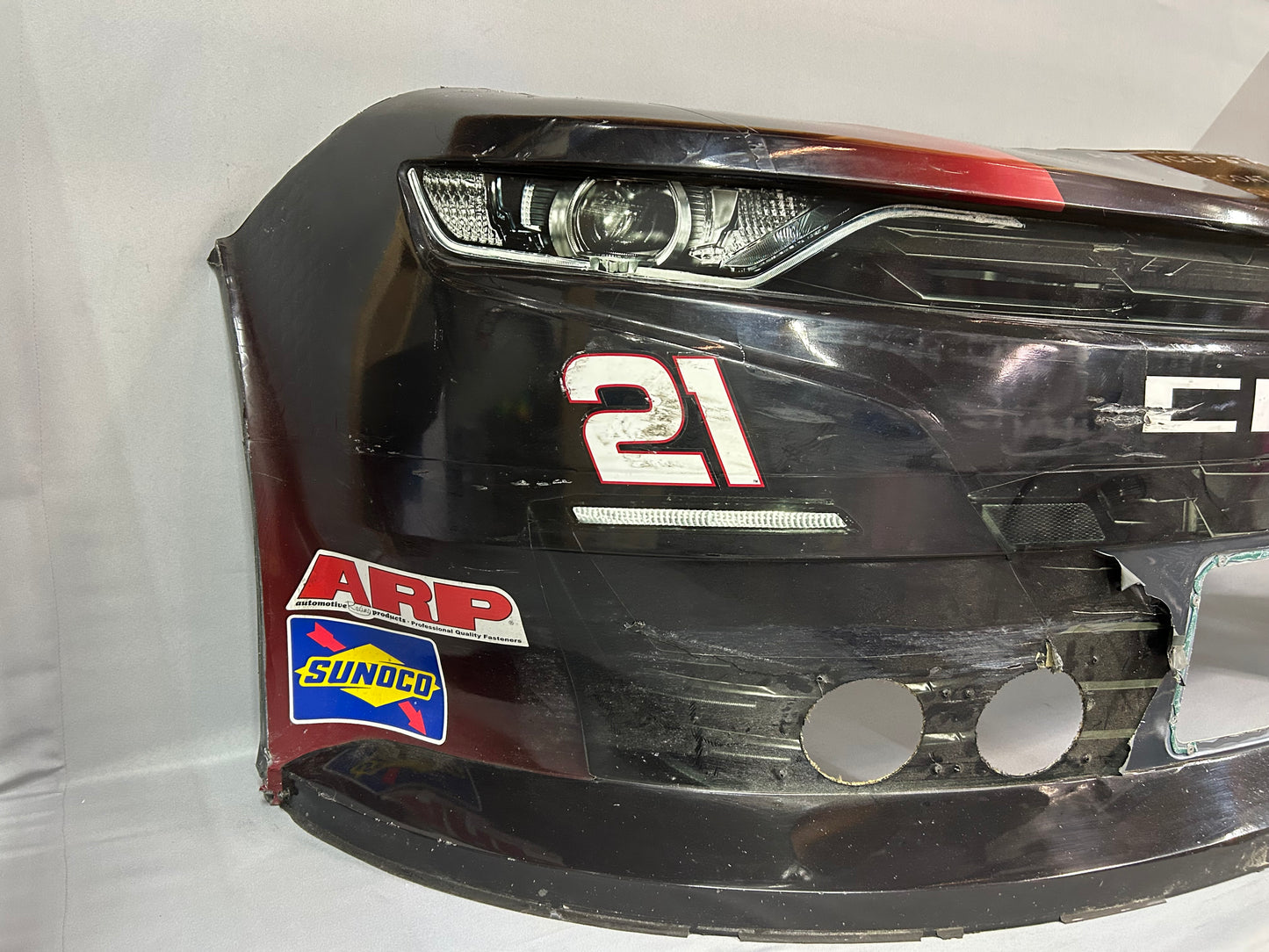 Austin Hill #21 2024 Chicago Dow Coatings Behr Nascar Front Nose