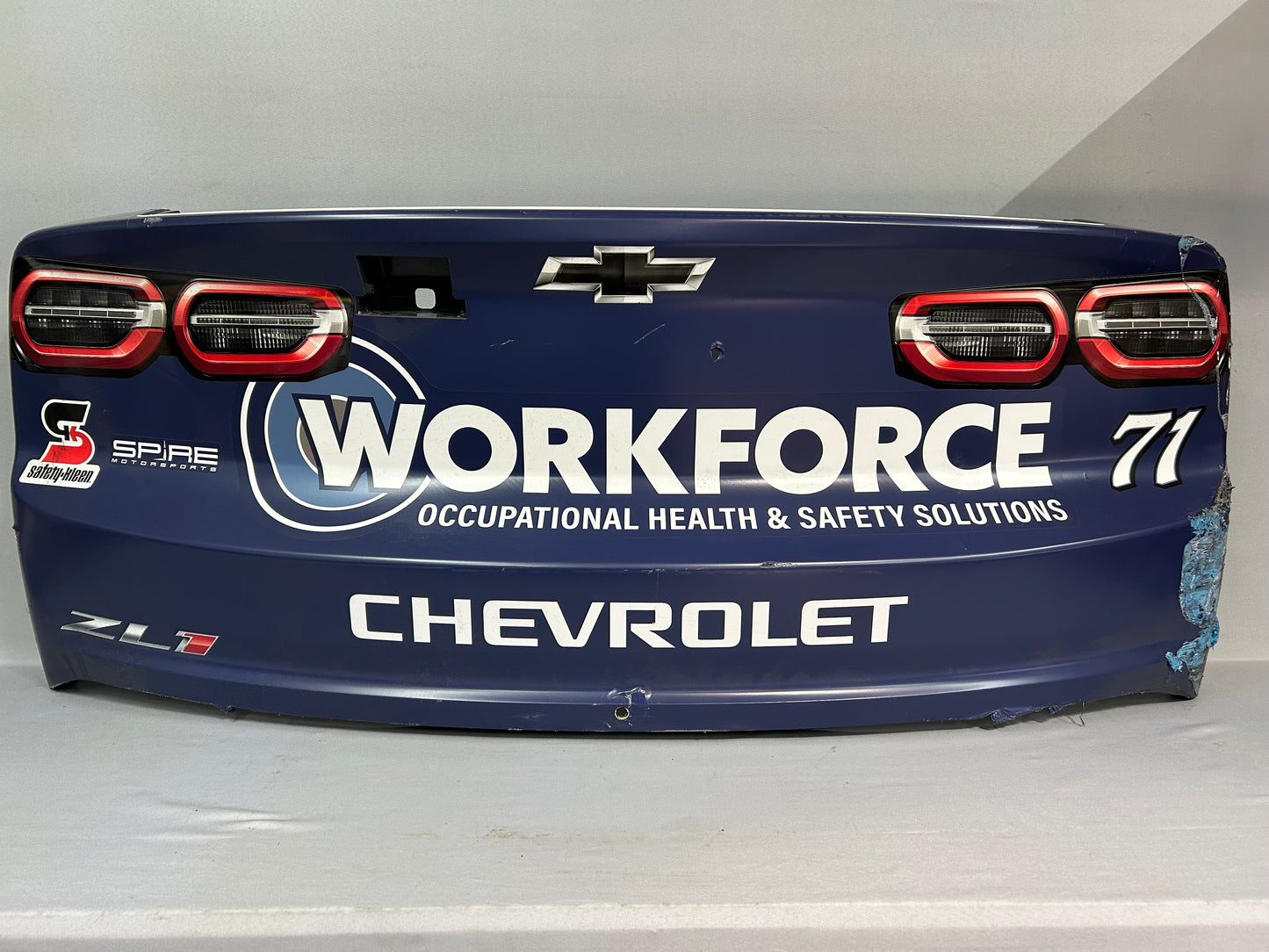 Michael McDowell #71 2025 Phoenix Workforce Nascar Rear Bumper