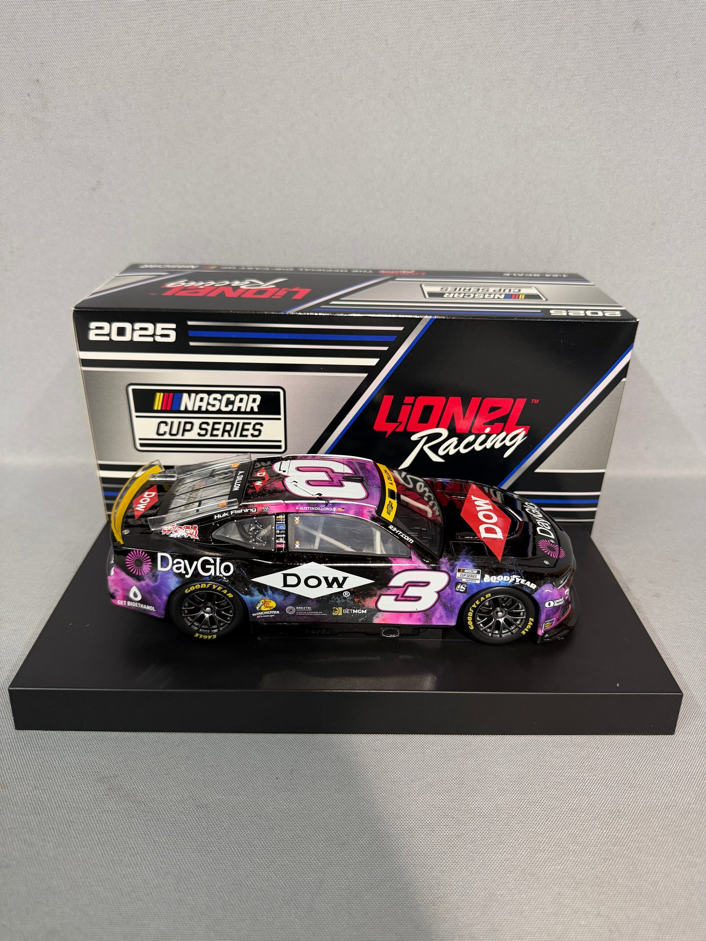 Austin Dillon #3 2025 Dow Dayglo Nascar Diecast