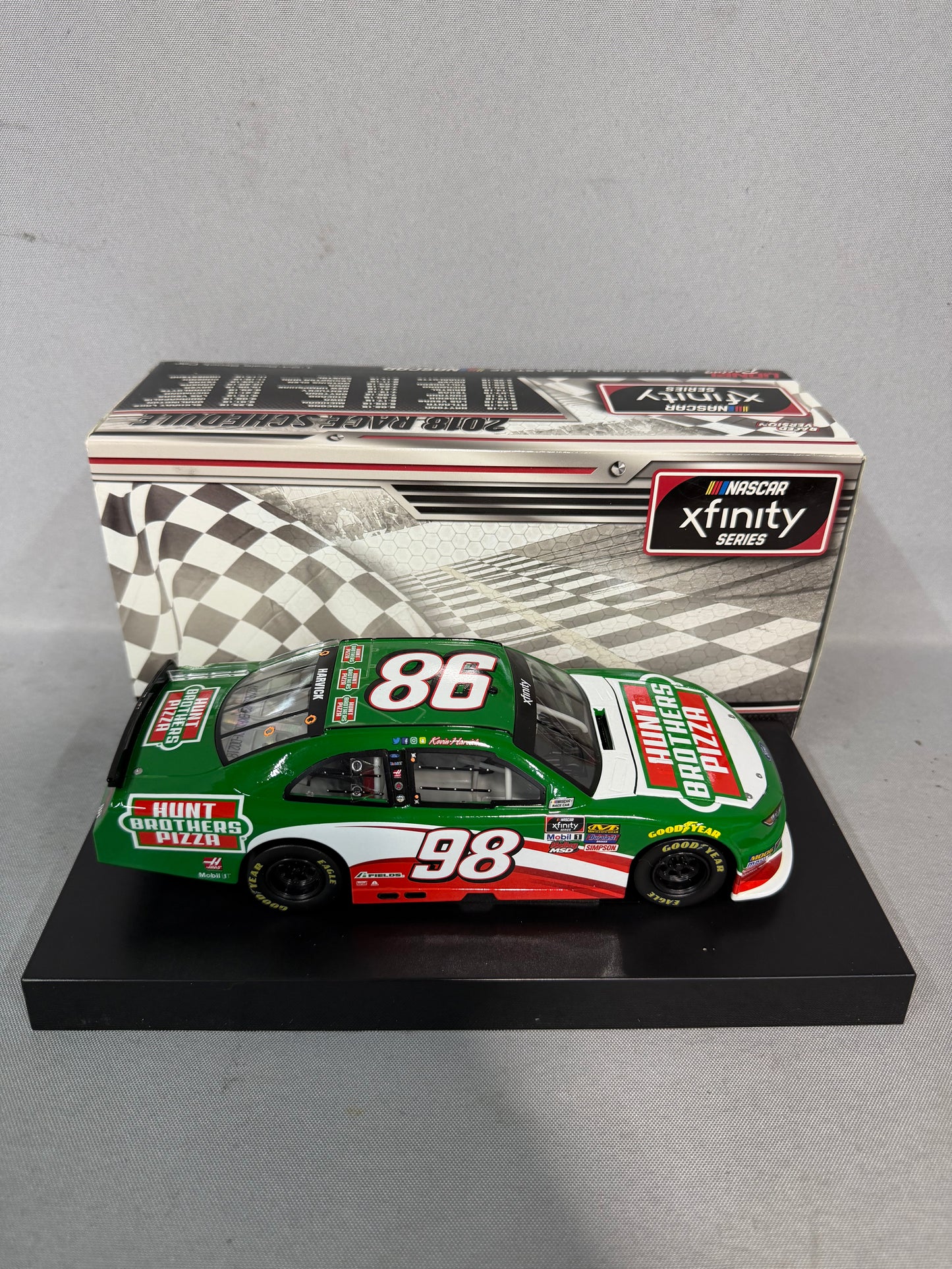 Kevin Harvick #98 2018 Atlanta Win Hunt Brothers Pizza Nascar Diecast