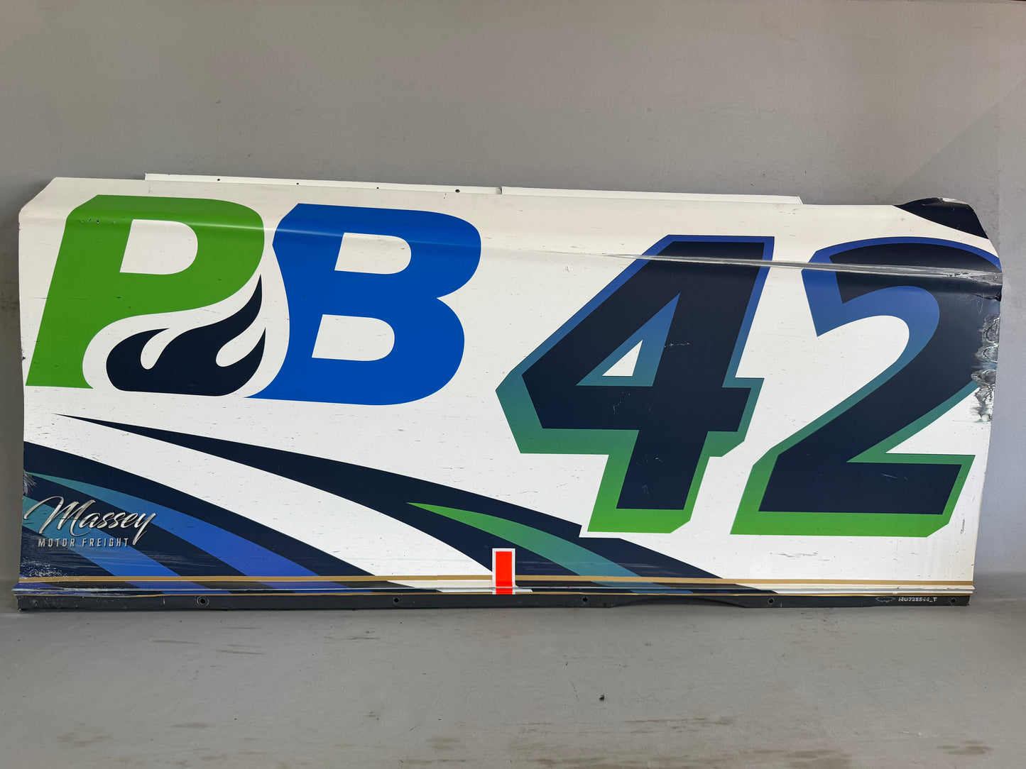 John Hunter Nemechek #42 2026 Atlanta 2 Pye Barker Nascar Door Panel