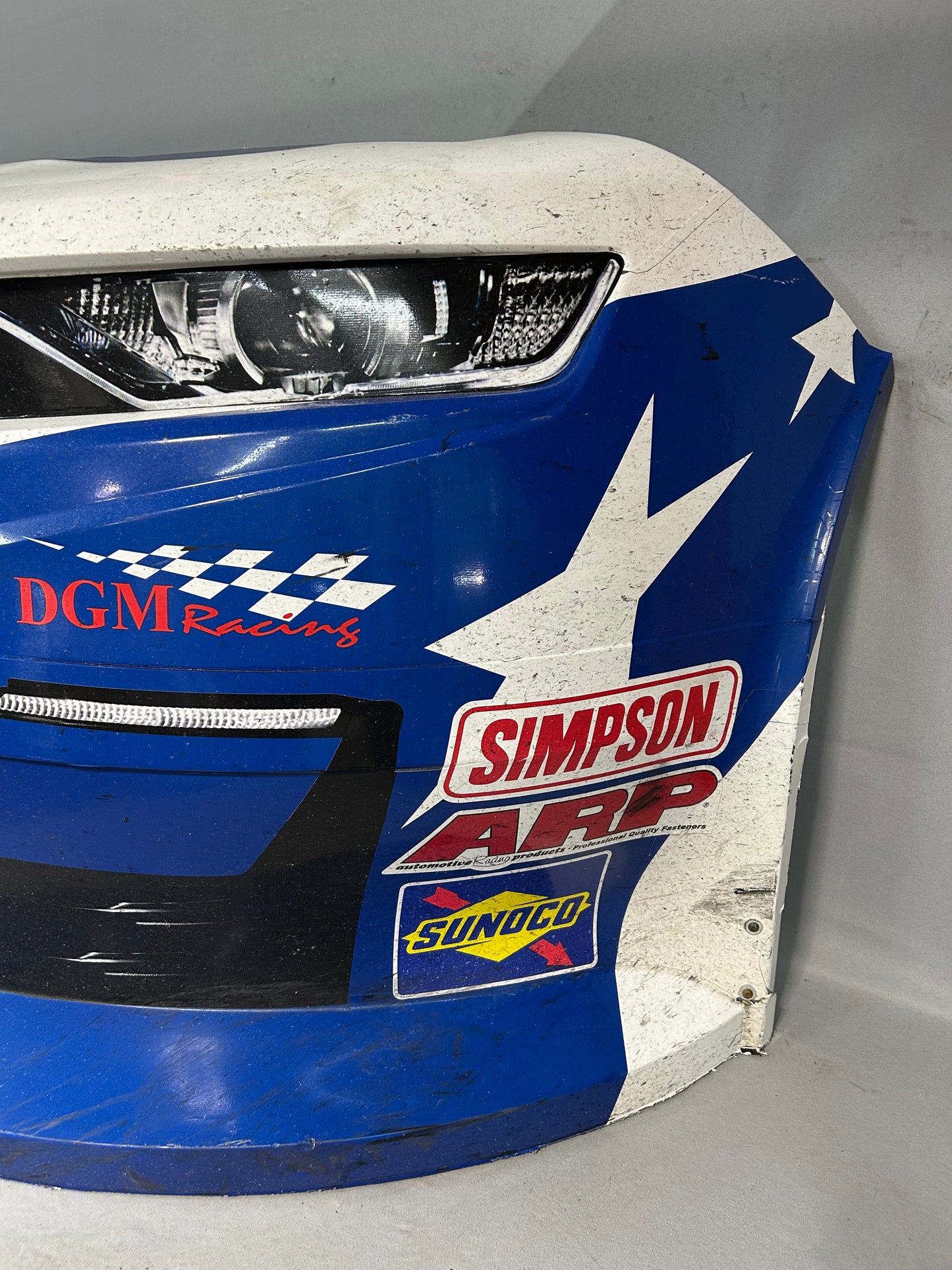 CJ McLaughlin #91 2025 Atlanta Main Street Auto Nascar Front Nose