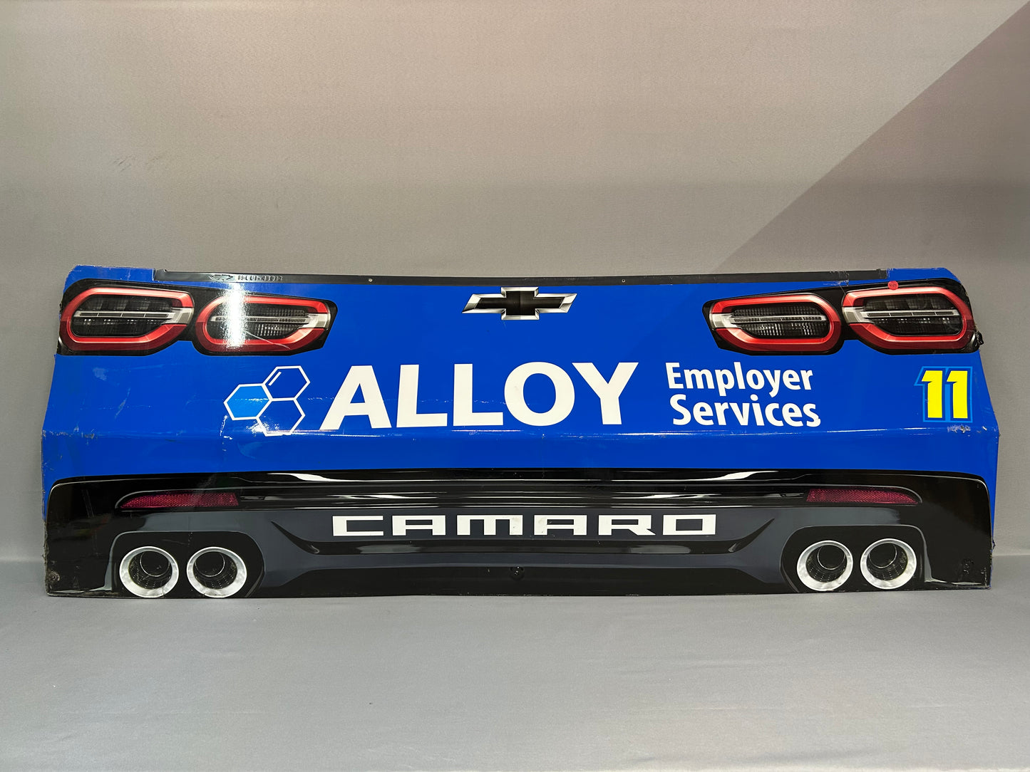 Josh Williams #11 2024 Alloy Employer Services Nascar Rear Bumper