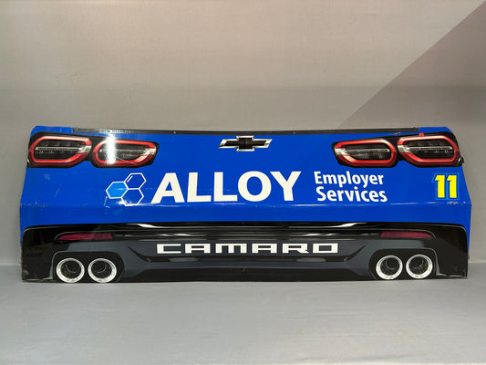 Josh Williams #11 2024 Alloy Employer Services Nascar Rear Bumper