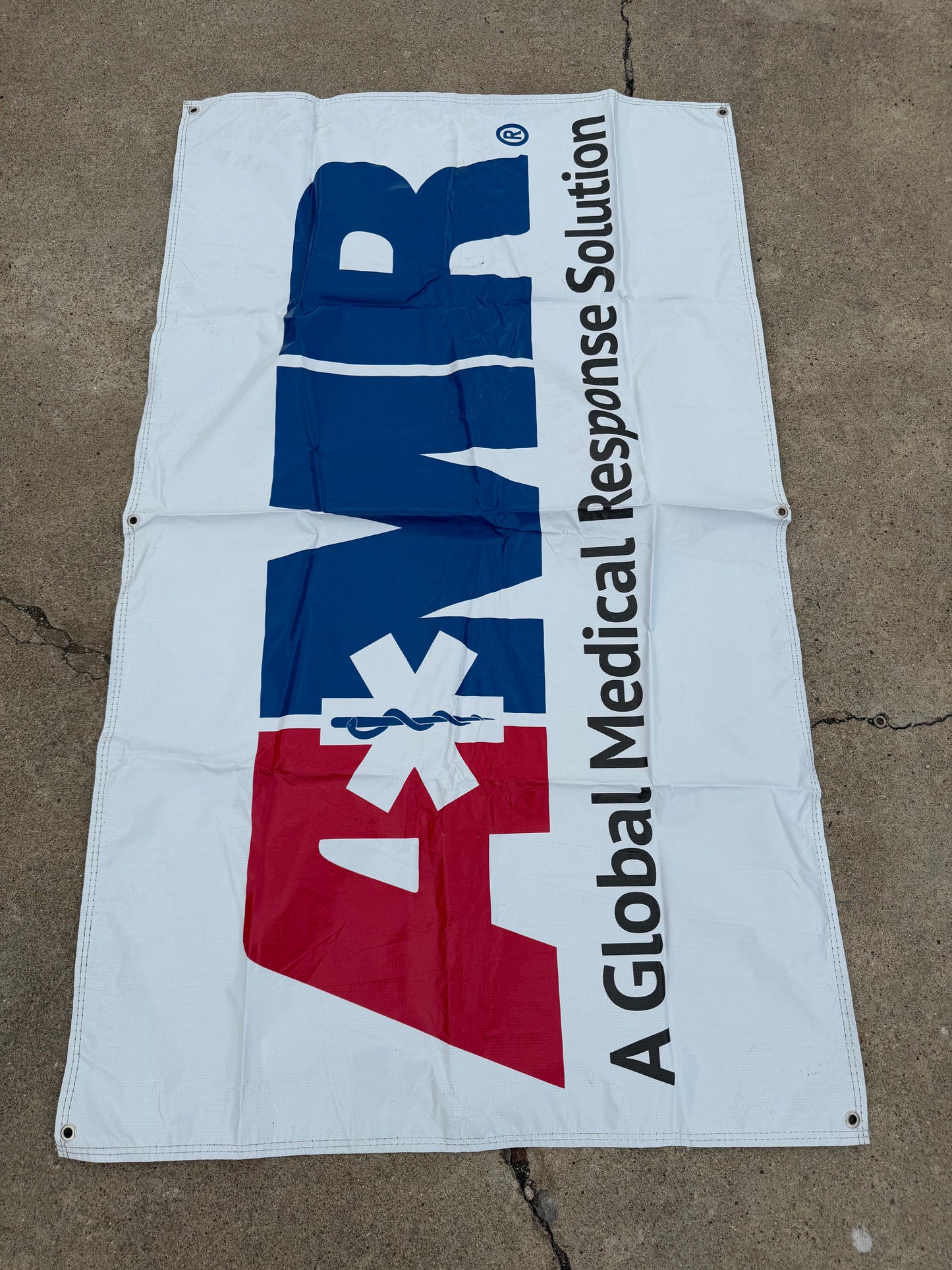 AMR Safety SRX Series Trackside Sponsor Banner